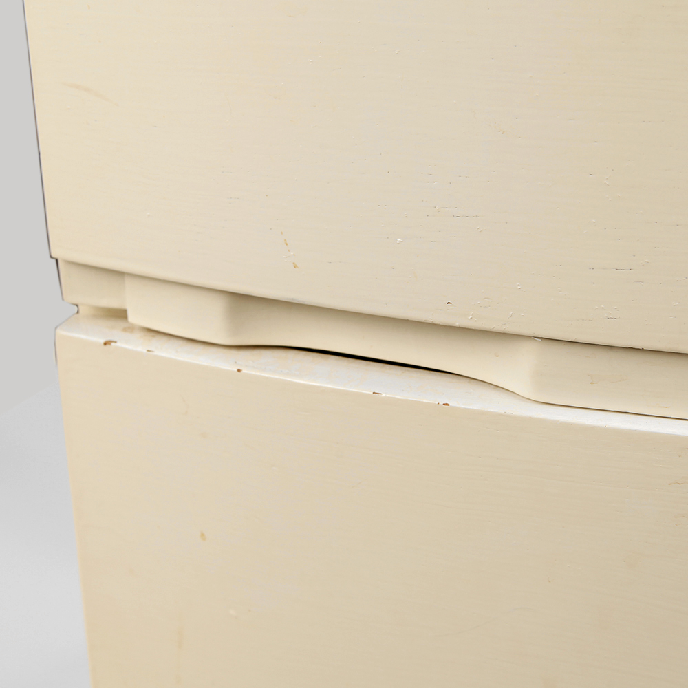 Vintage White Nightstand