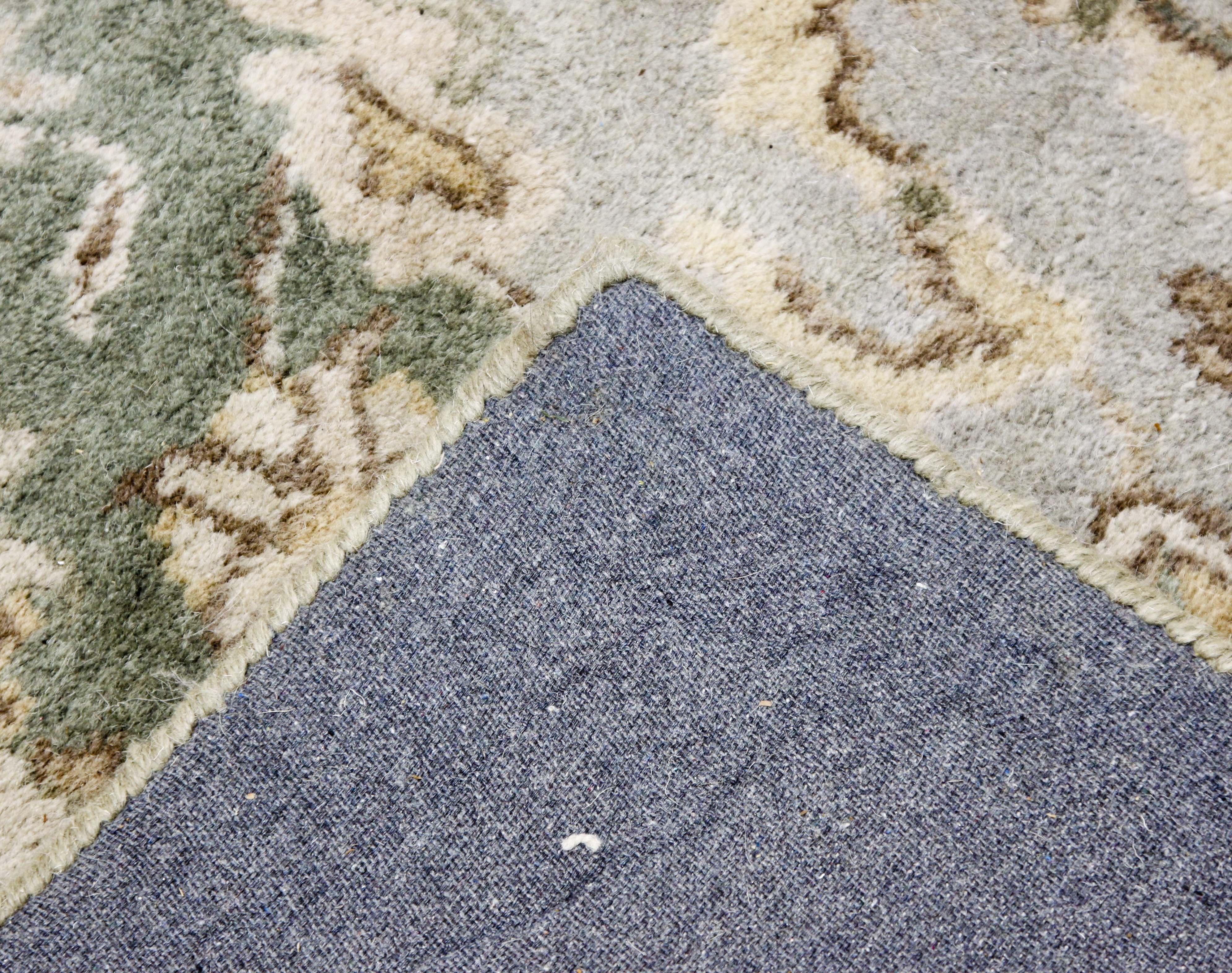 Large Tufted "Thyme Persian" Area Rug by Pottery Barn