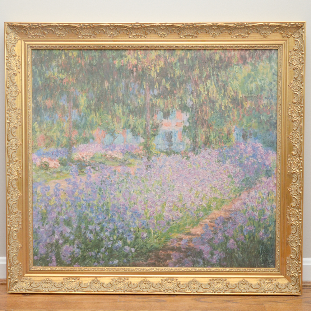 Artagraph® Editions Reproduction of "The Artist's Garden at Giverny" by Monet