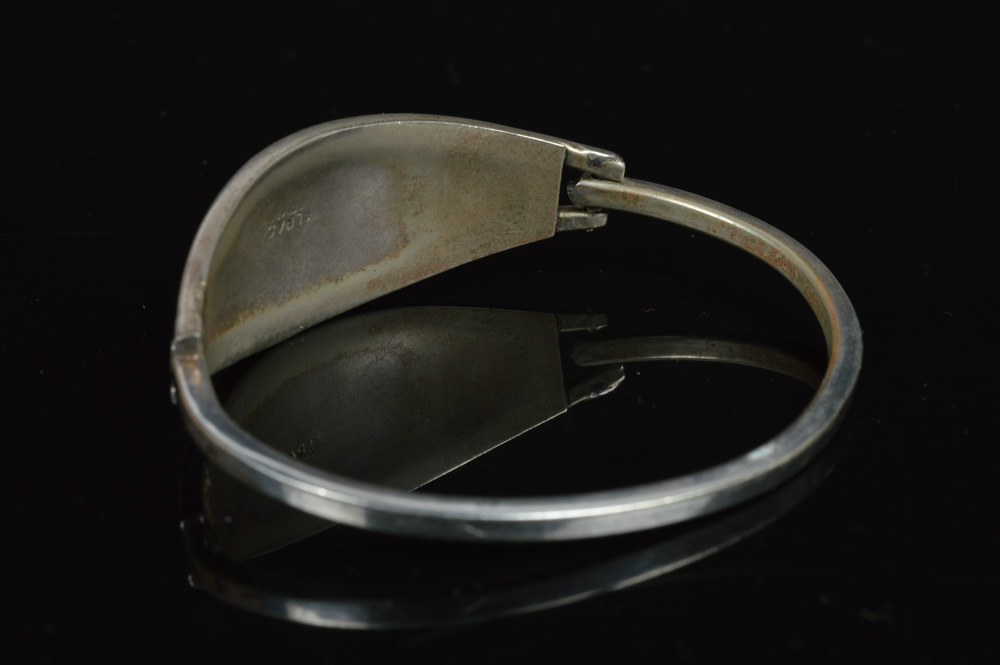 Mexican Silver Bracelet and Earrings