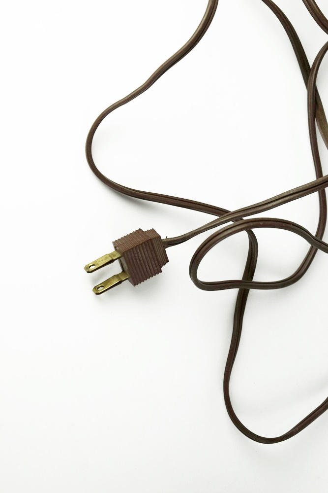 Antique Bronze Art Nouveau "Handel" Lamp with Slag Glass Shade, Signed