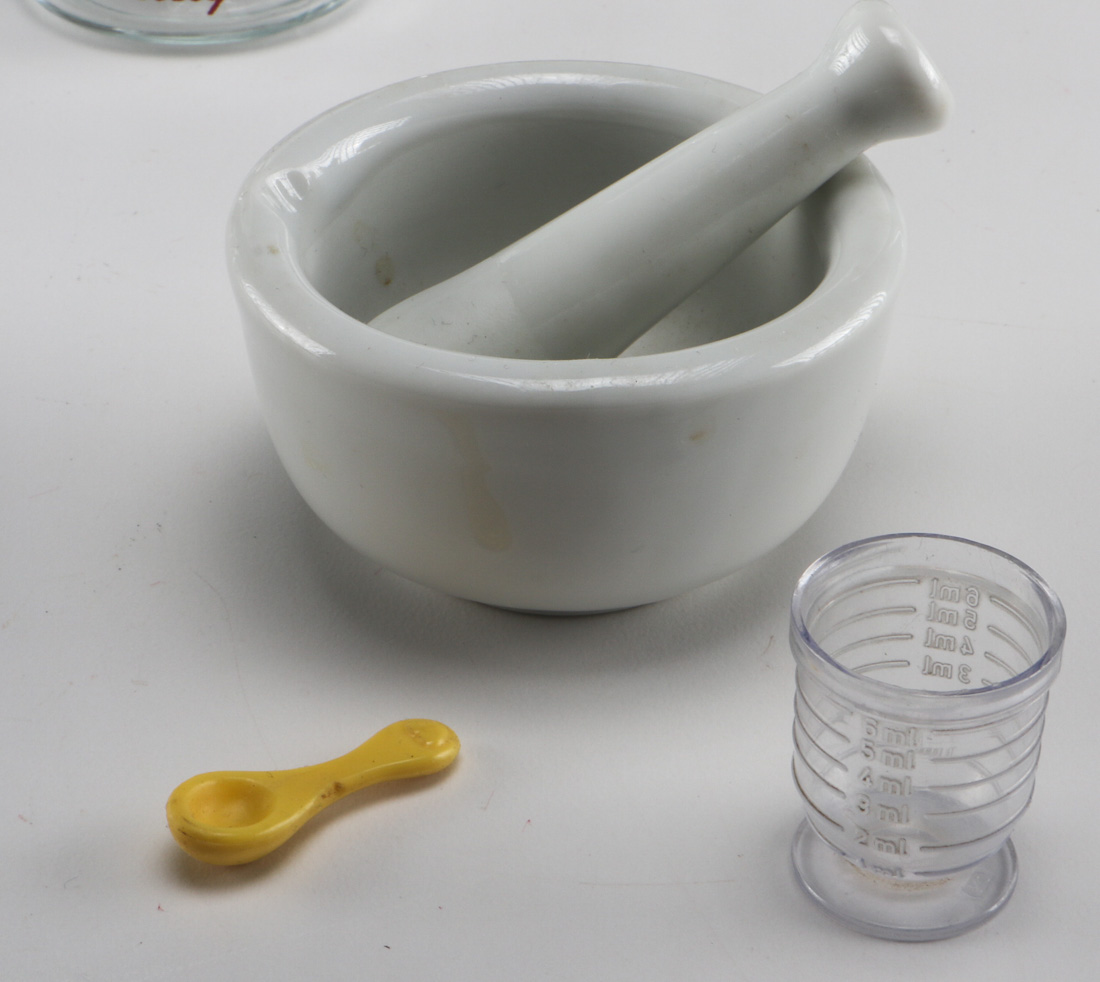 Assorted Lab Tubes, Apothocary Jars and Chemistry Supplies