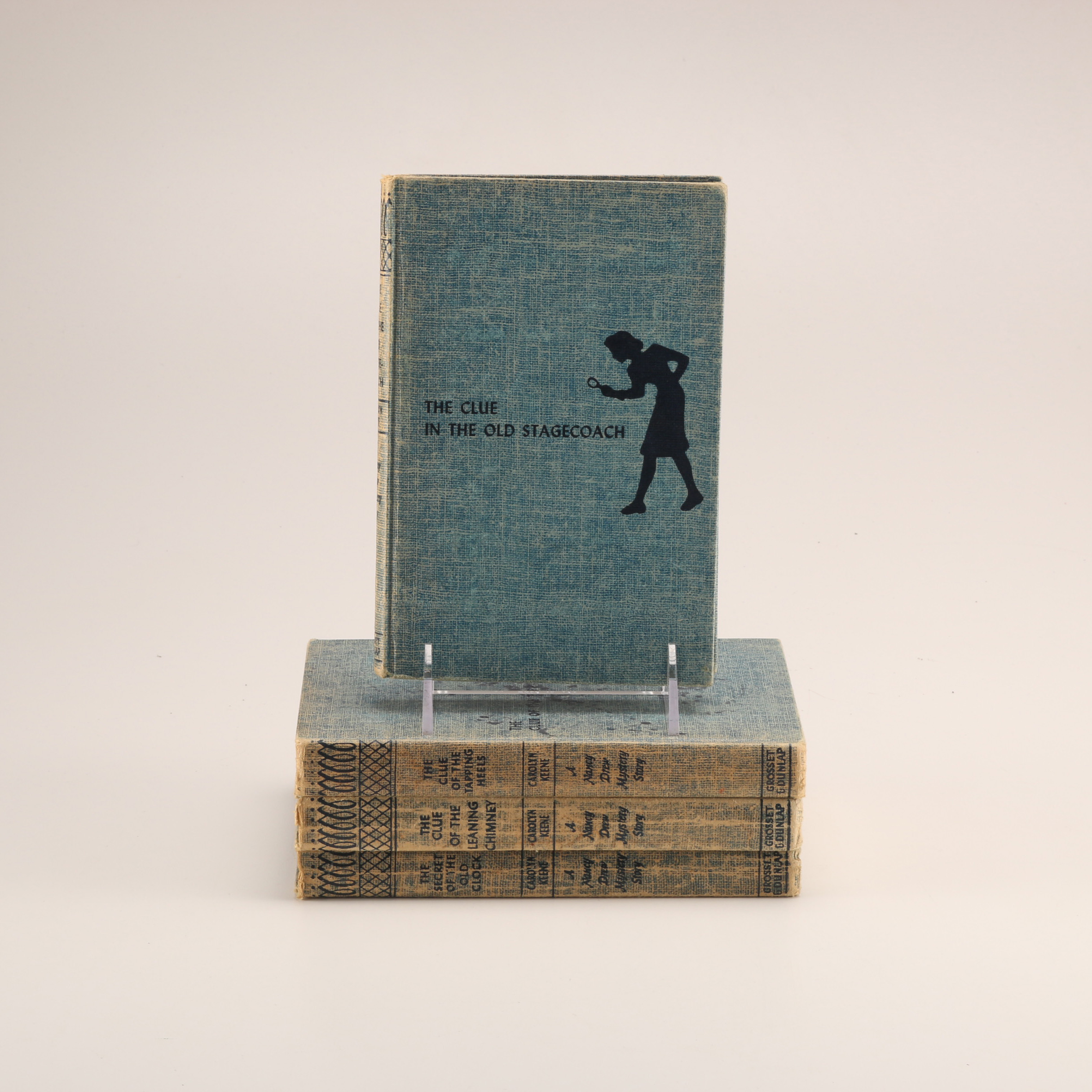 Set of Four Nancy Drew Mystery Hardcocver Books