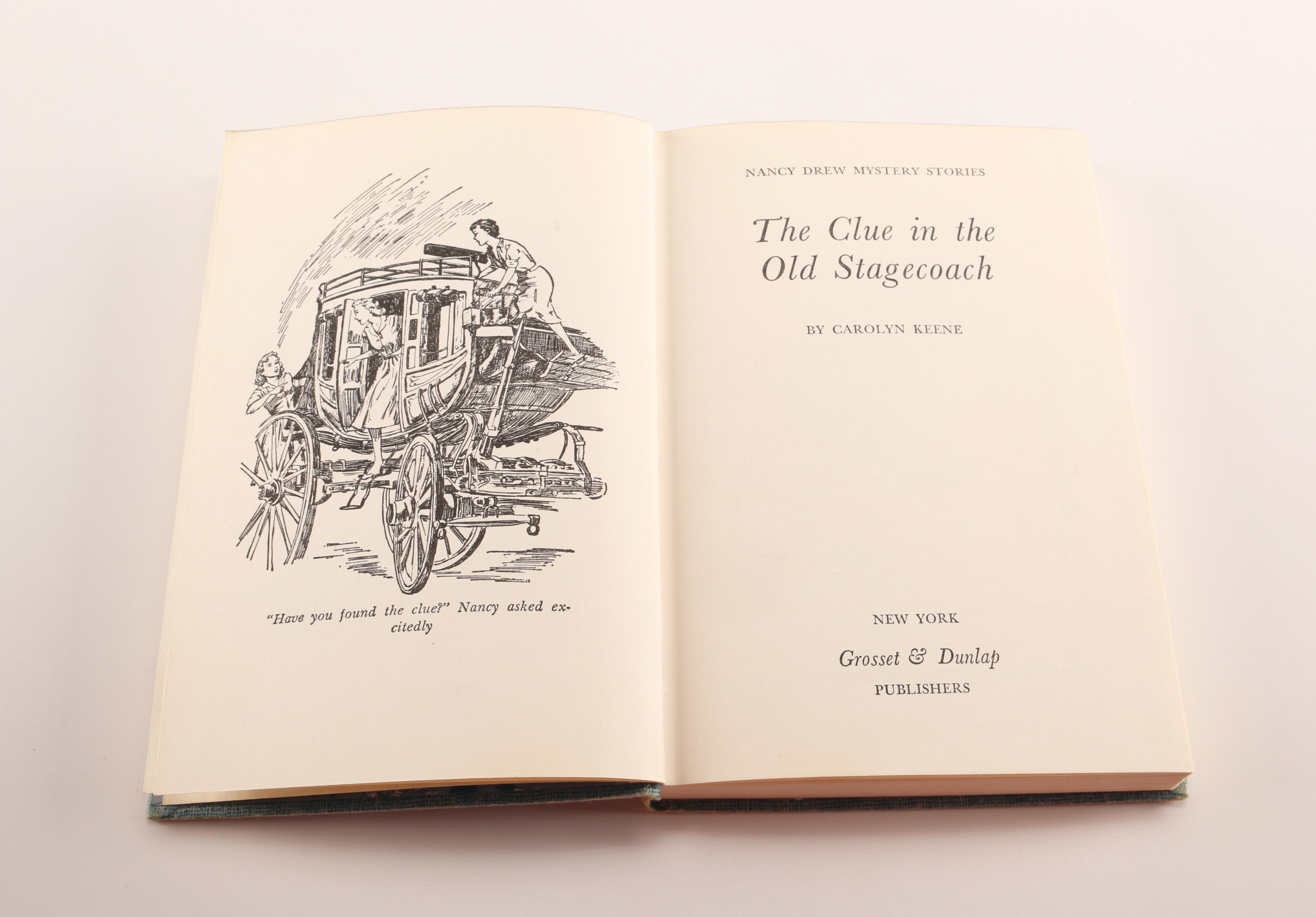 Set of Four Nancy Drew Mystery Hardcocver Books