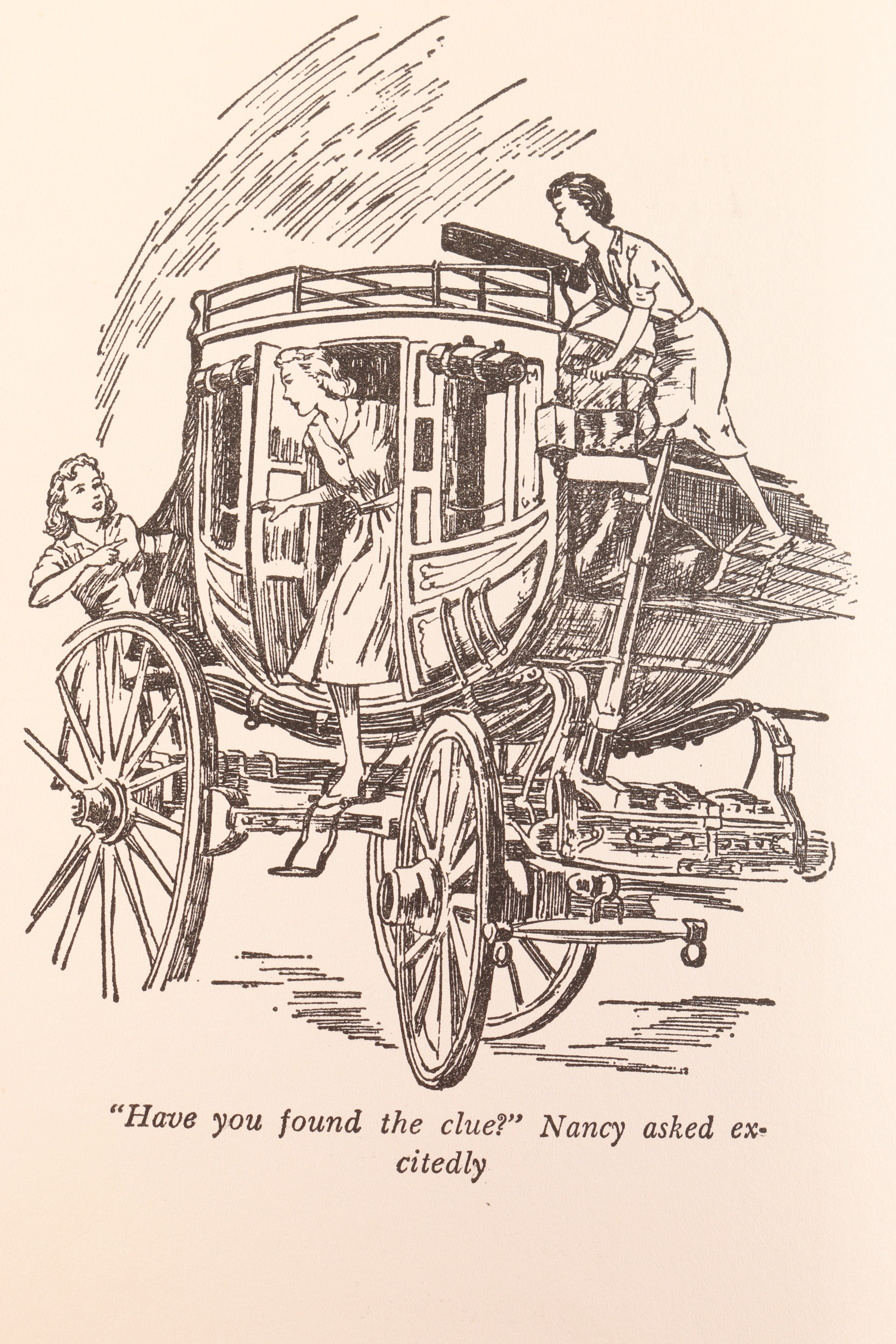 Set of Four Nancy Drew Mystery Hardcocver Books