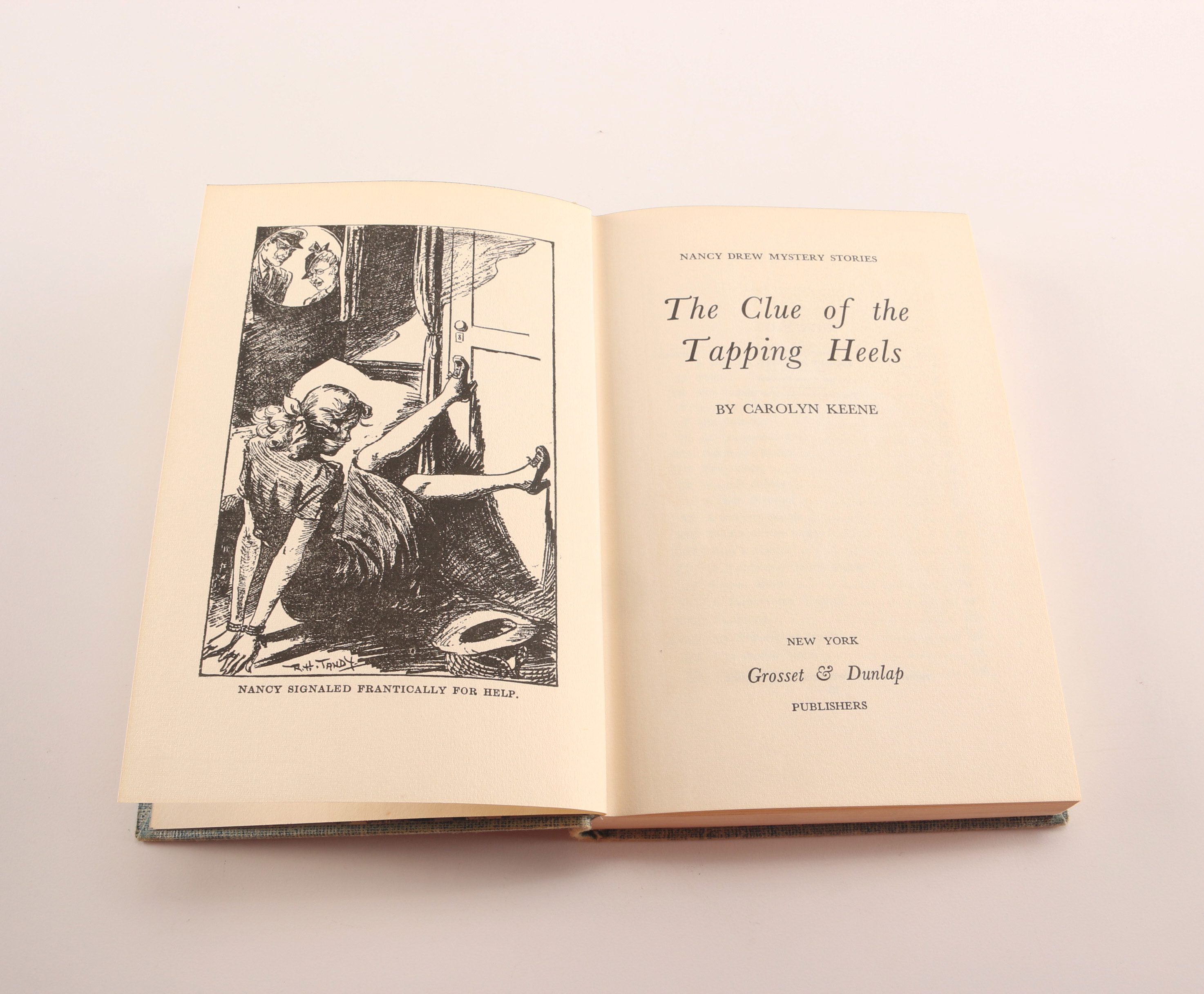 Set of Four Nancy Drew Mystery Hardcocver Books