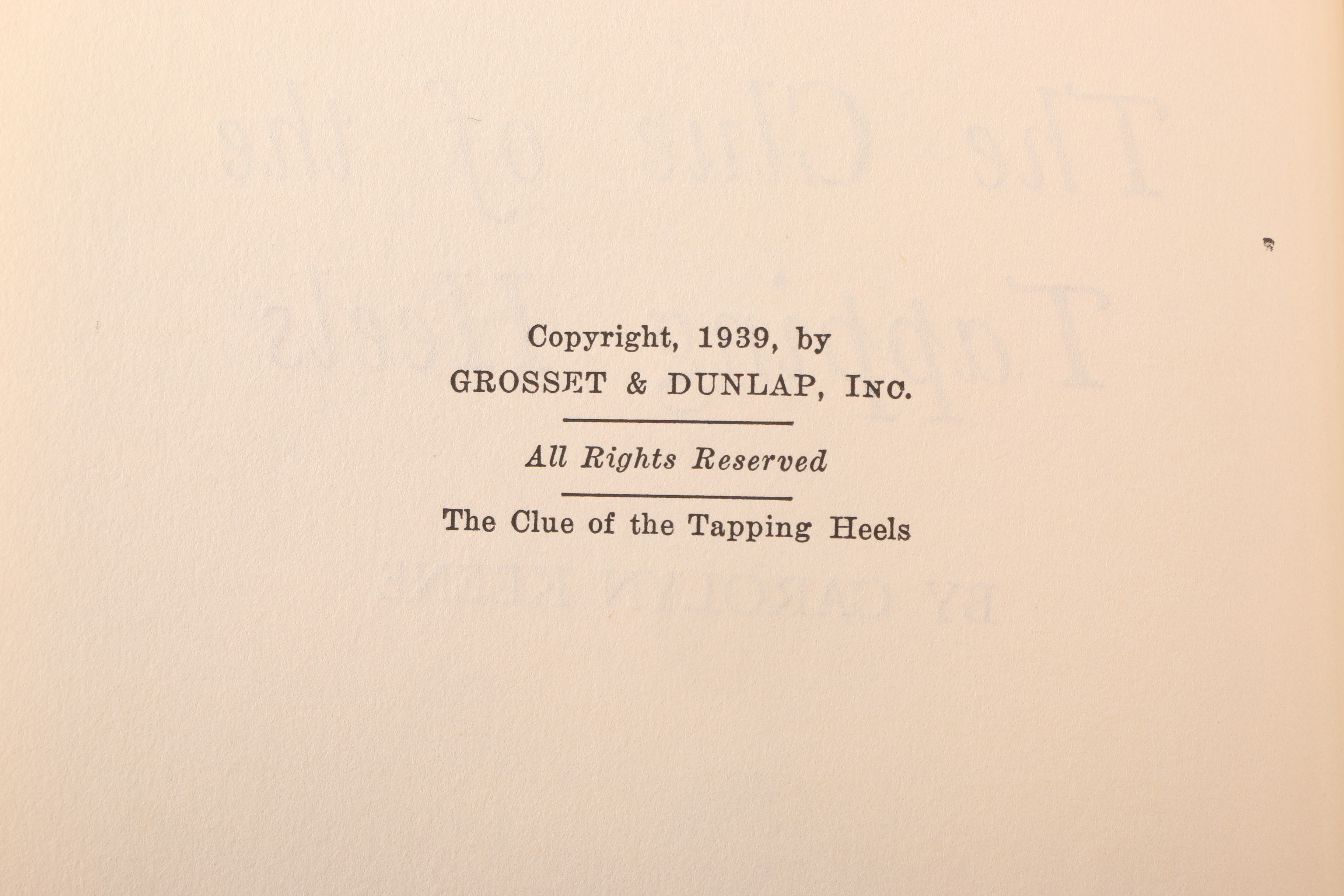 Set of Four Nancy Drew Mystery Hardcocver Books