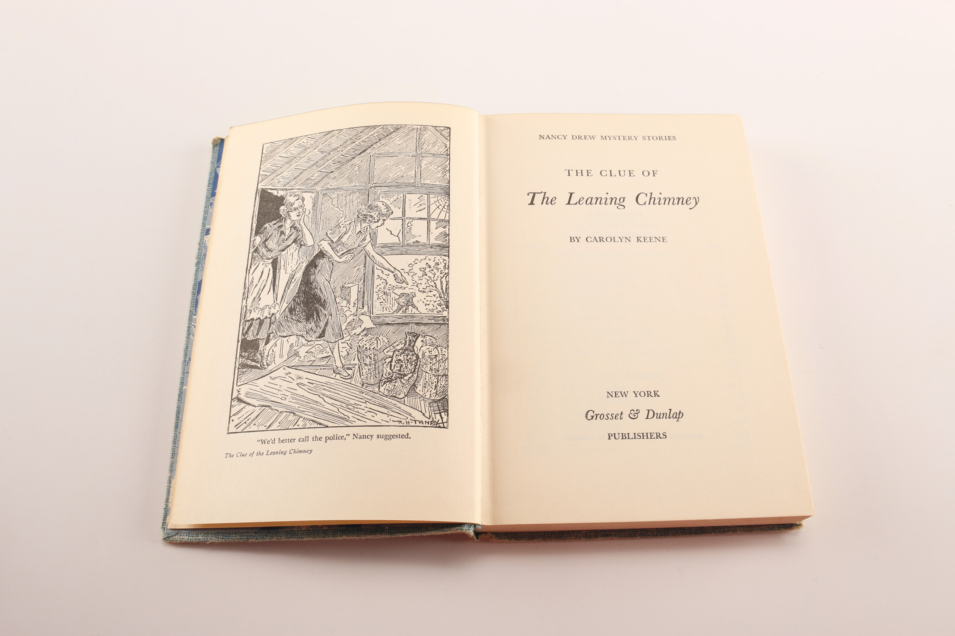 Set of Four Nancy Drew Mystery Hardcocver Books