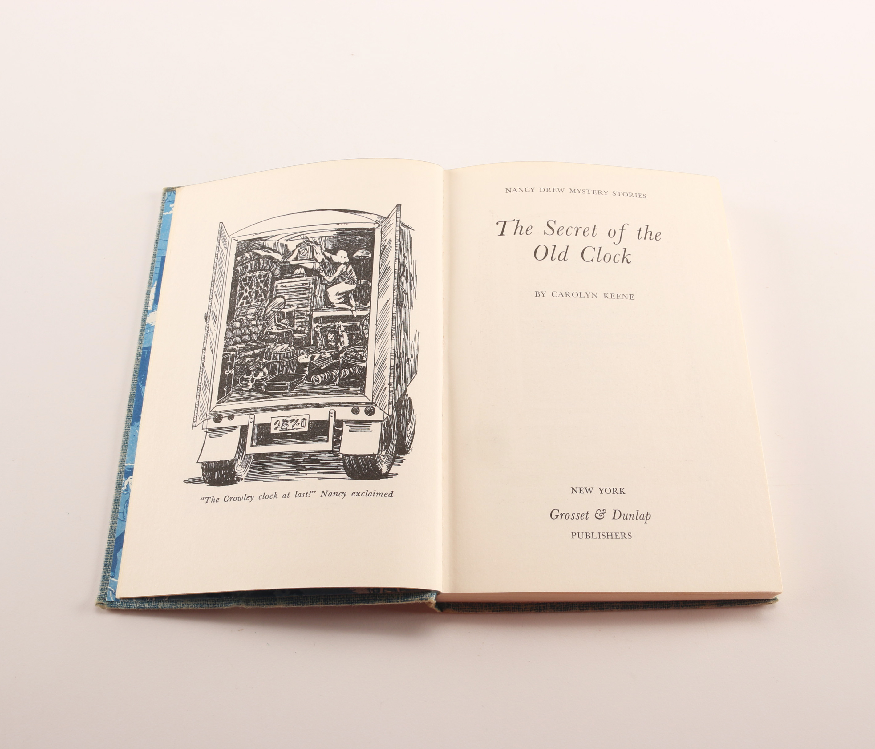 Set of Four Nancy Drew Mystery Hardcocver Books