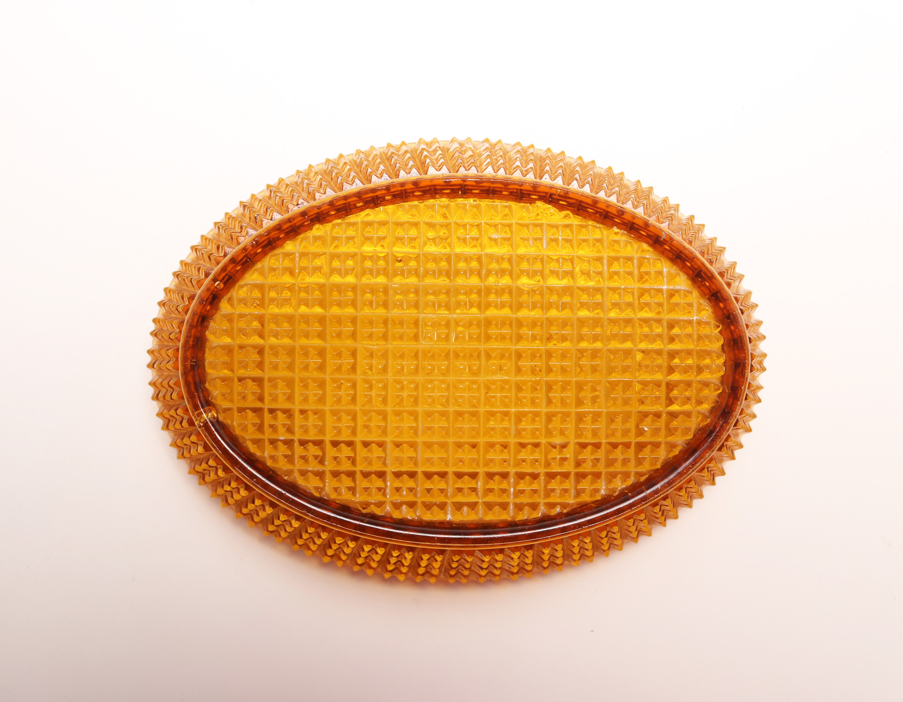 Carnival Glass and Amber Glass Bowls