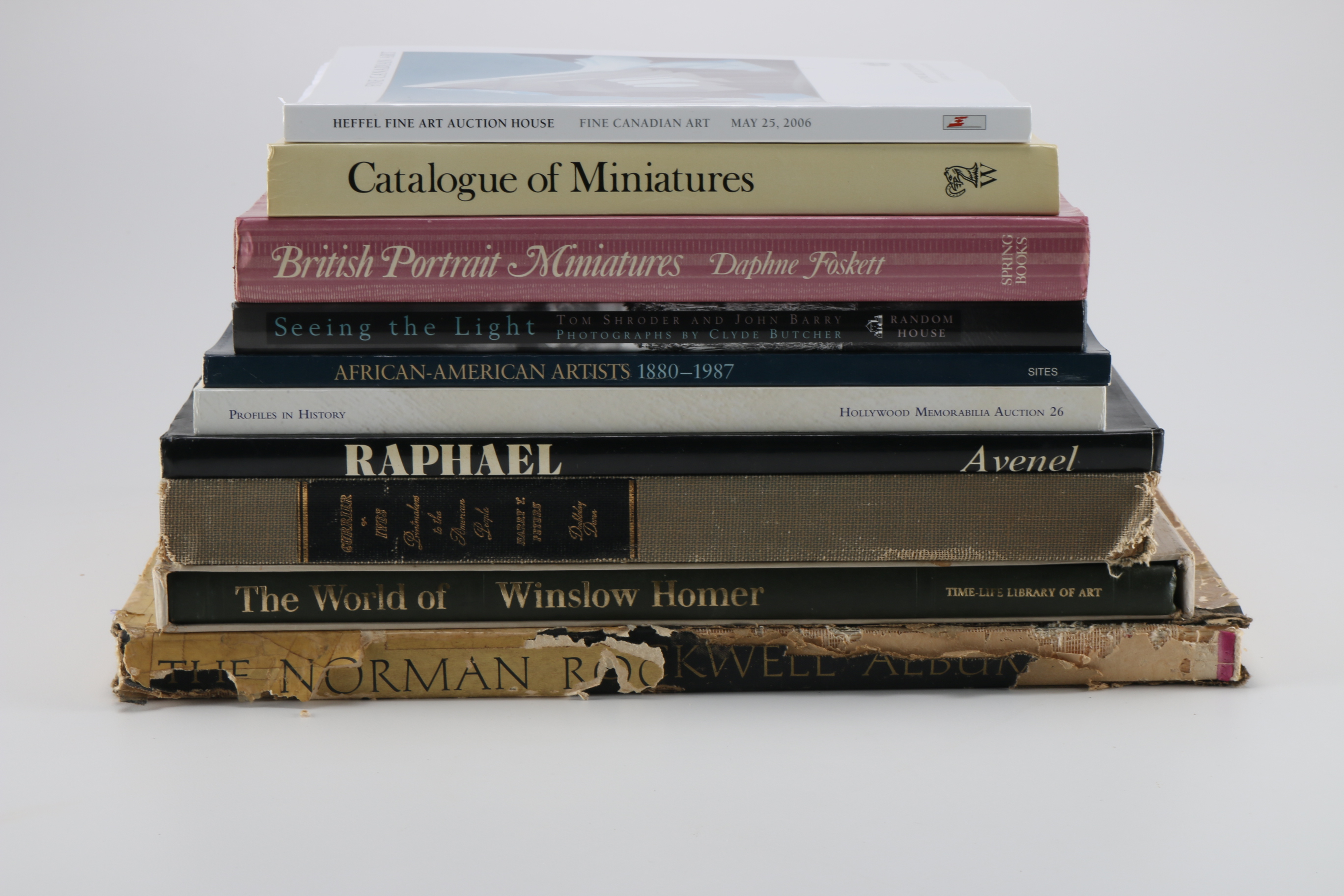 Collection of Art Reference Books