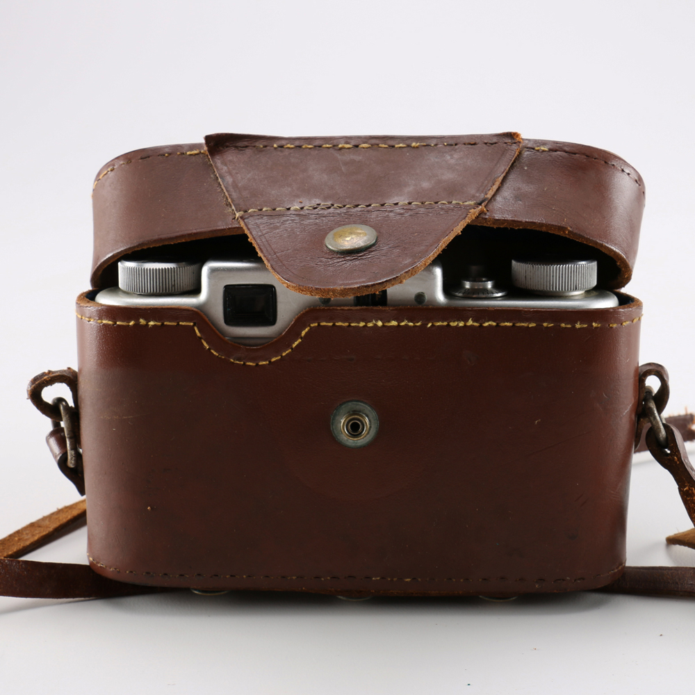 Vintage Argus Camera With Leather Case