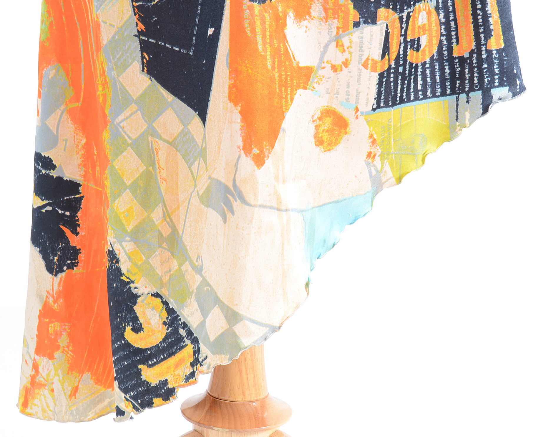 Just Cavalli Printed Satin Dress