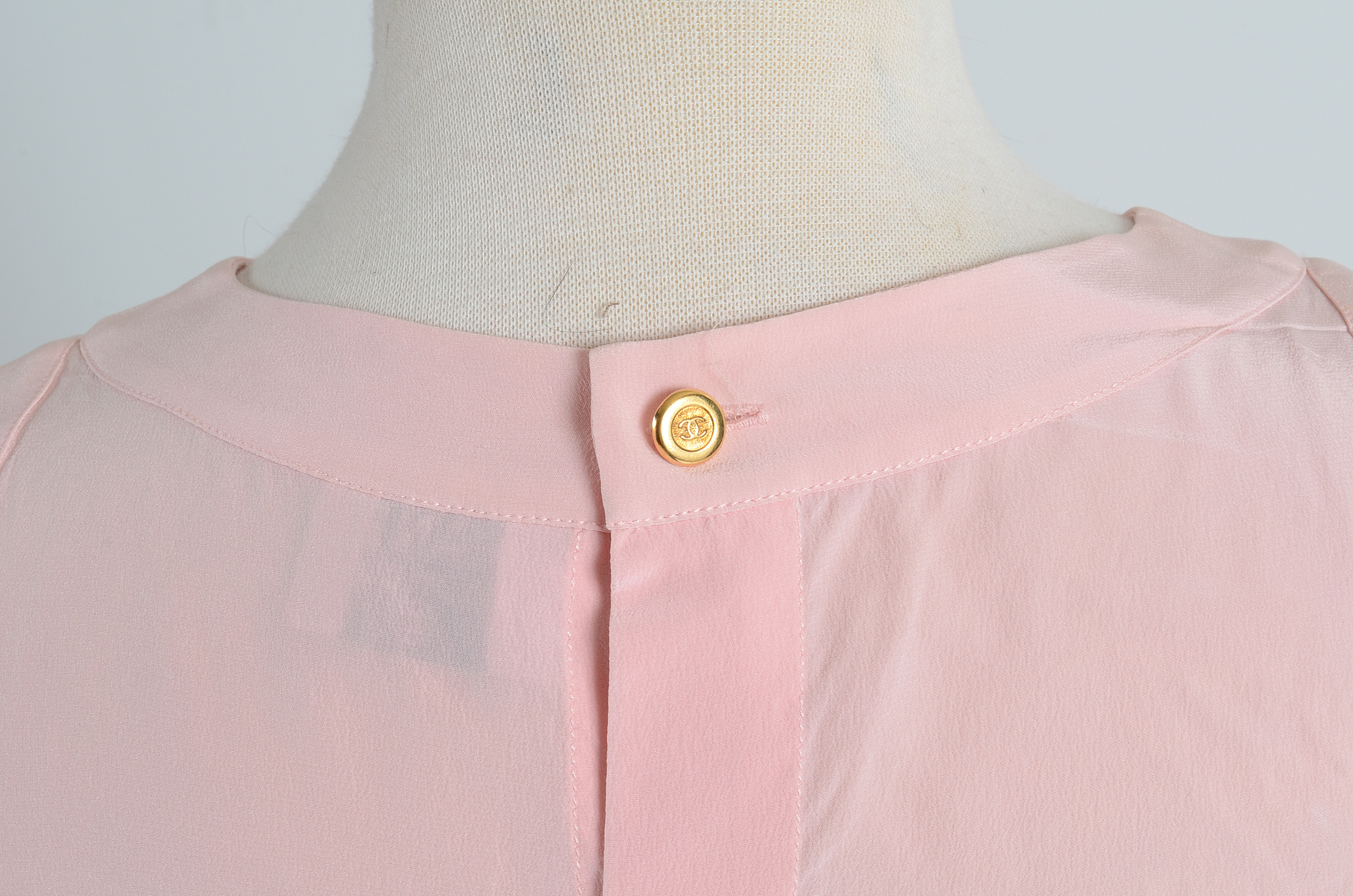 Chanel Pink Silk Tank.