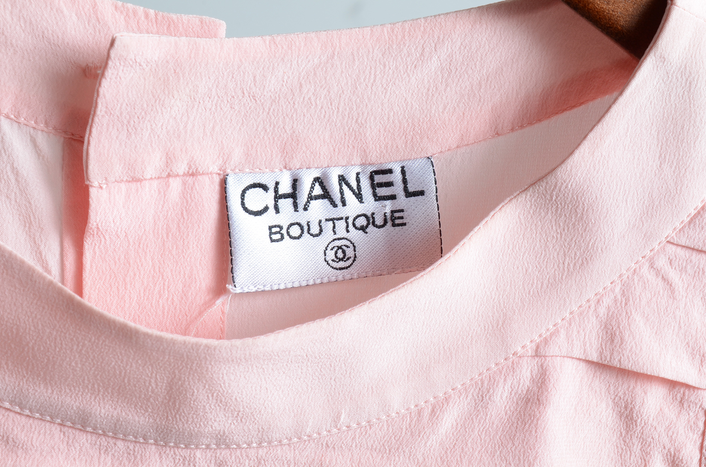 Chanel Pink Silk Tank.
