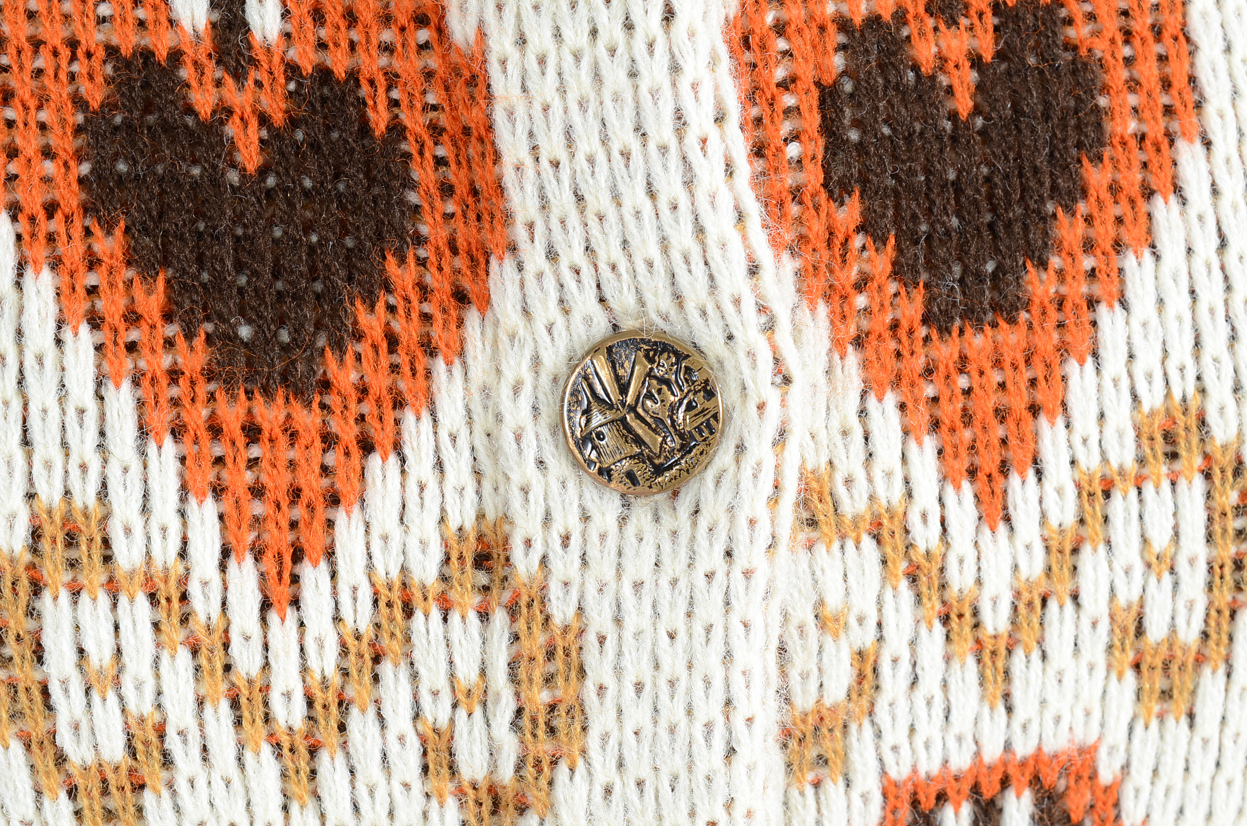 1970s Vintage JC Penny Fashions Knit Cape