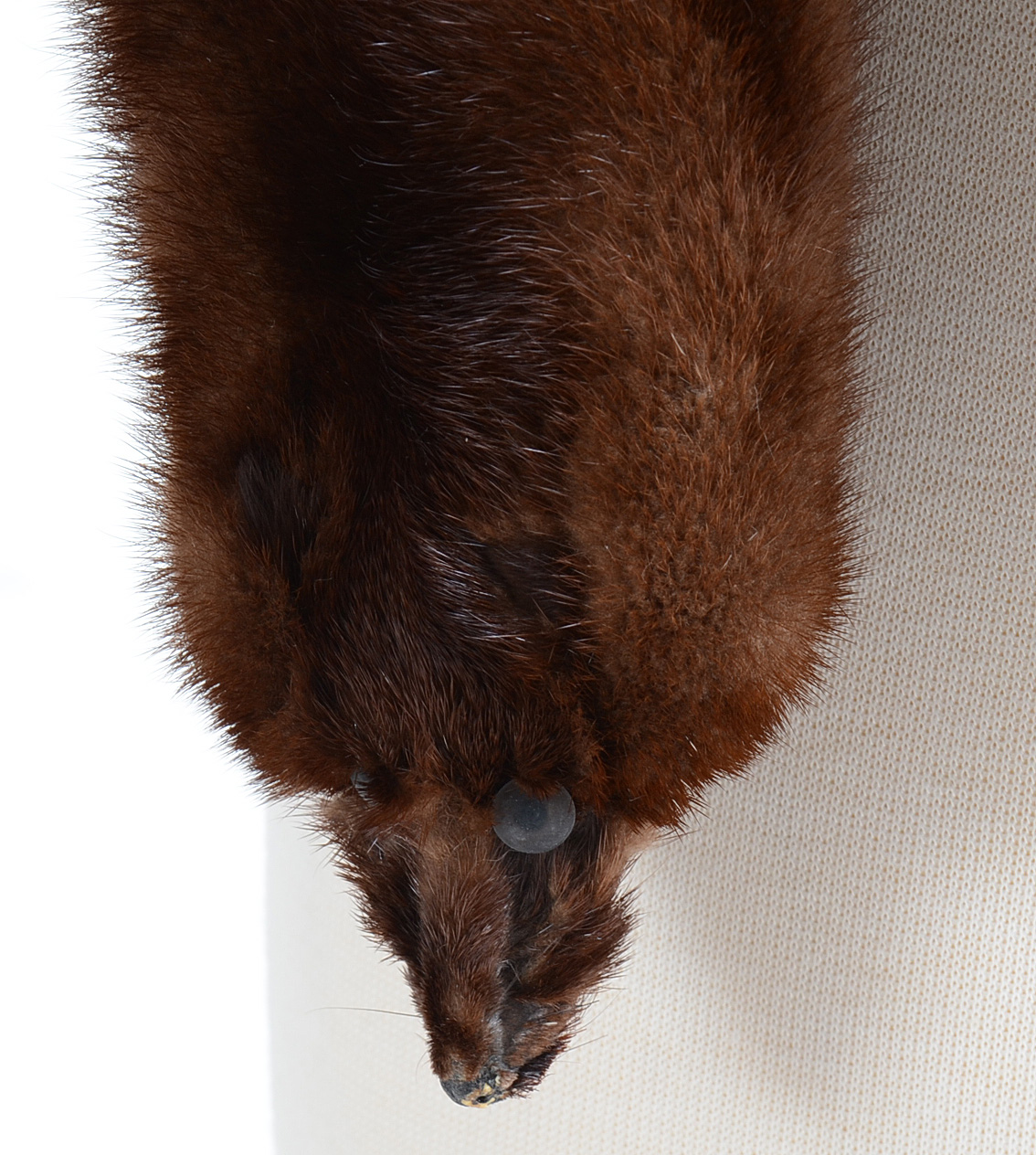 Vintage Chocolate Mink Stole