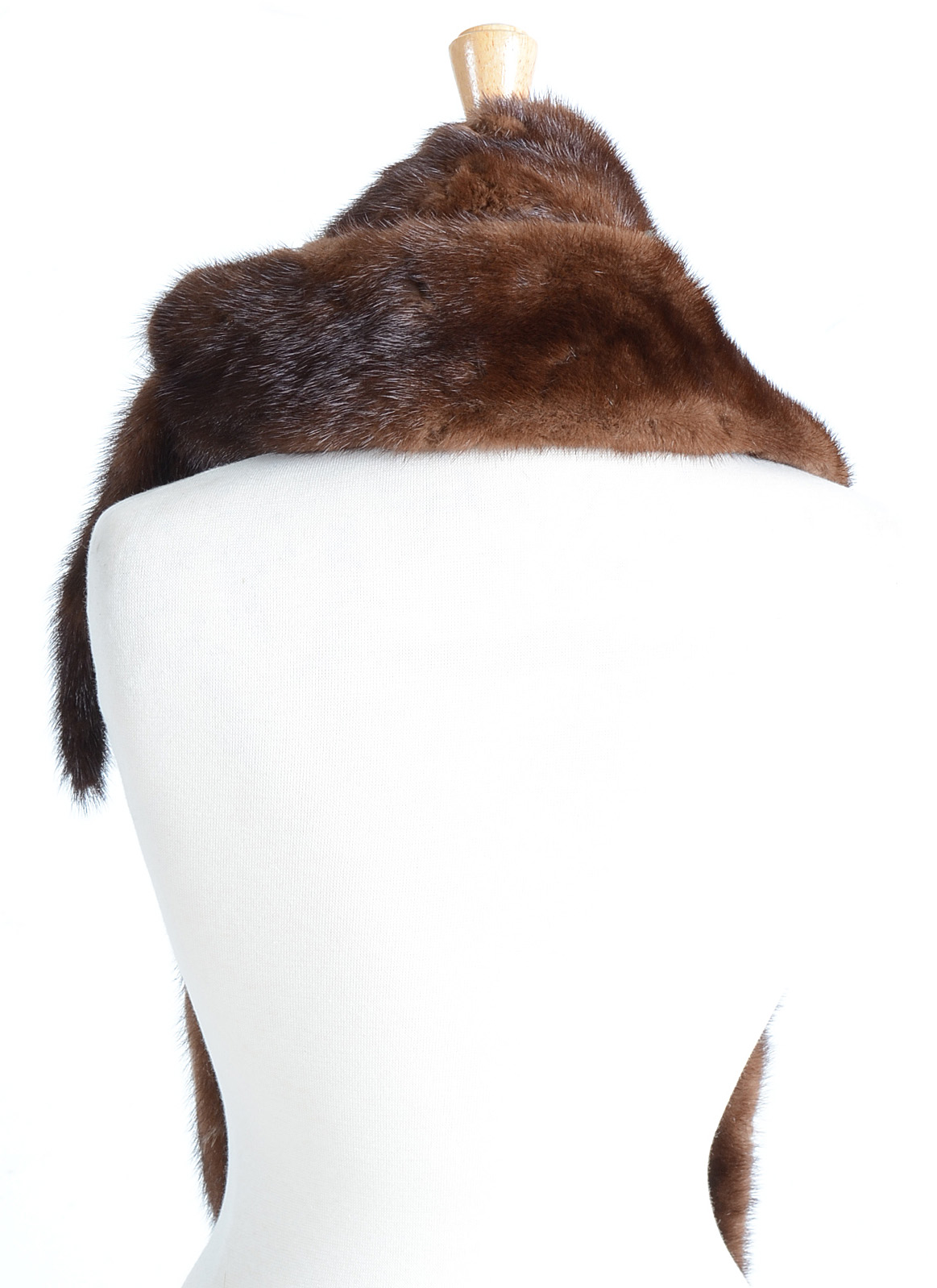 Vintage Chocolate Mink Stole