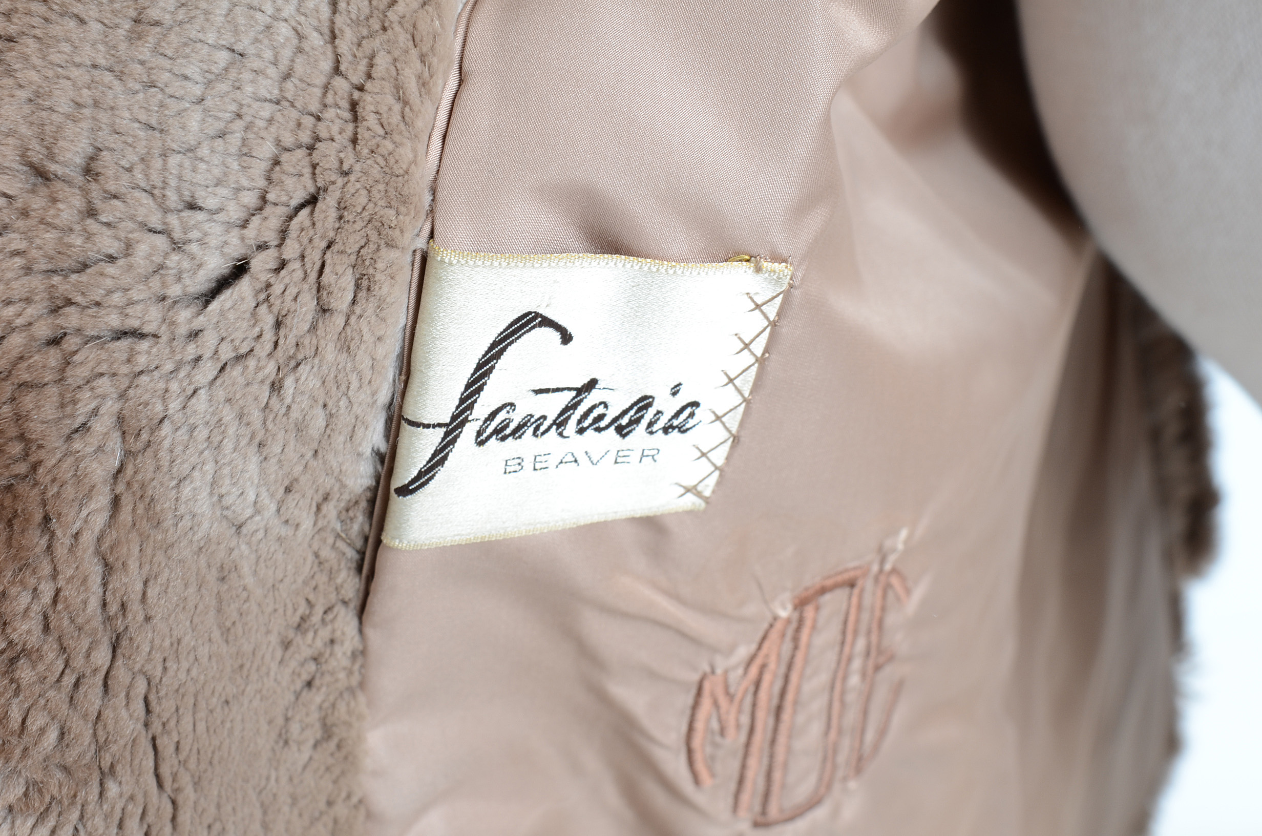 1970s Vintage Sincerely Gidding Jenny Sheared Beaver Fur Coat