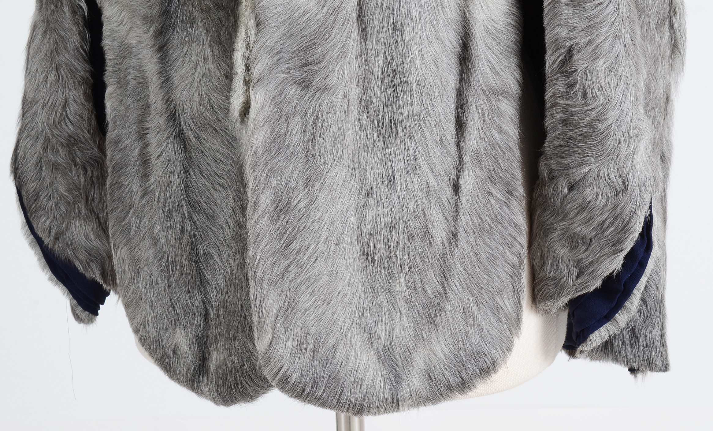 1950s Vintage Donenfeld's Goat Fur Cape