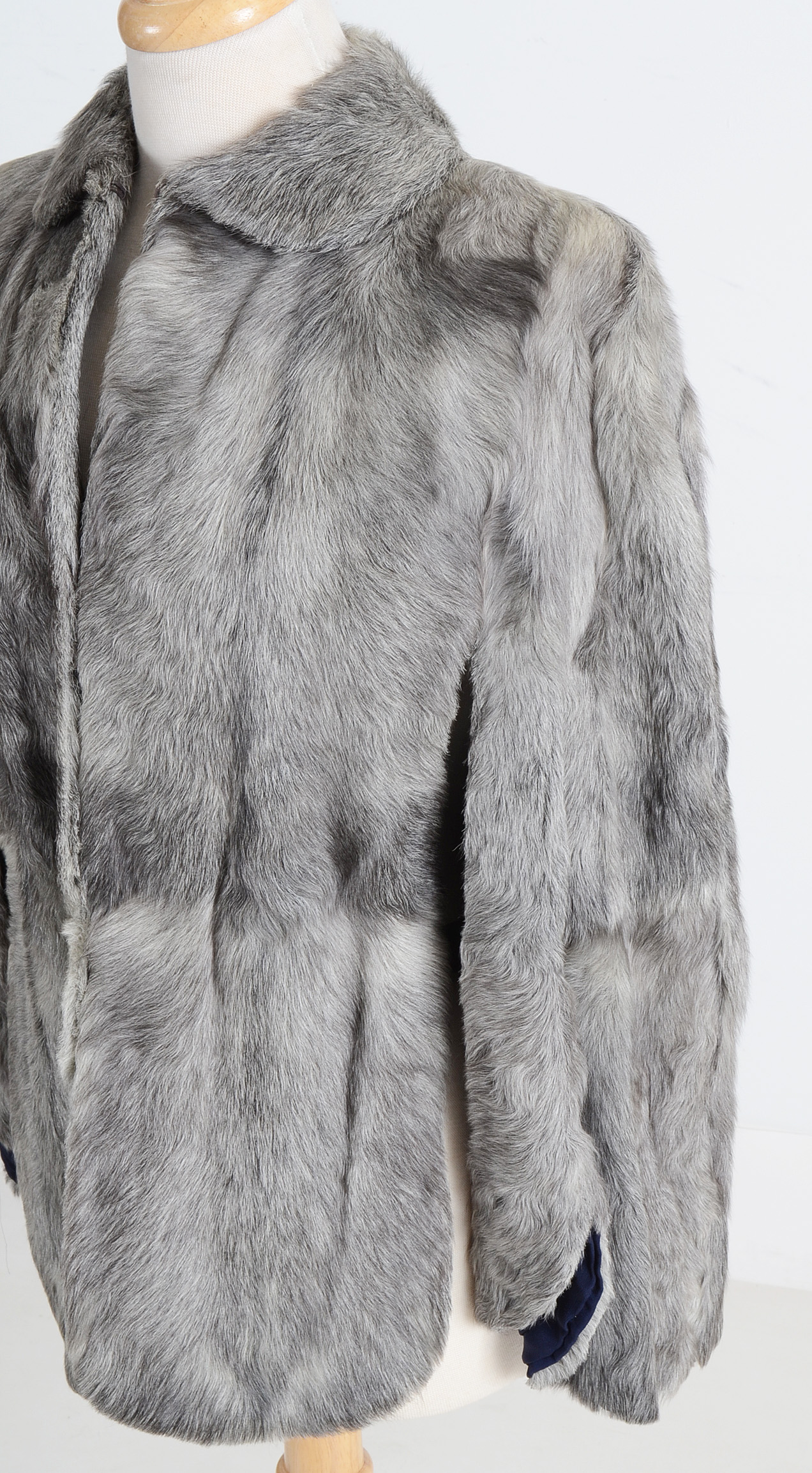 1950s Vintage Donenfeld's Goat Fur Cape