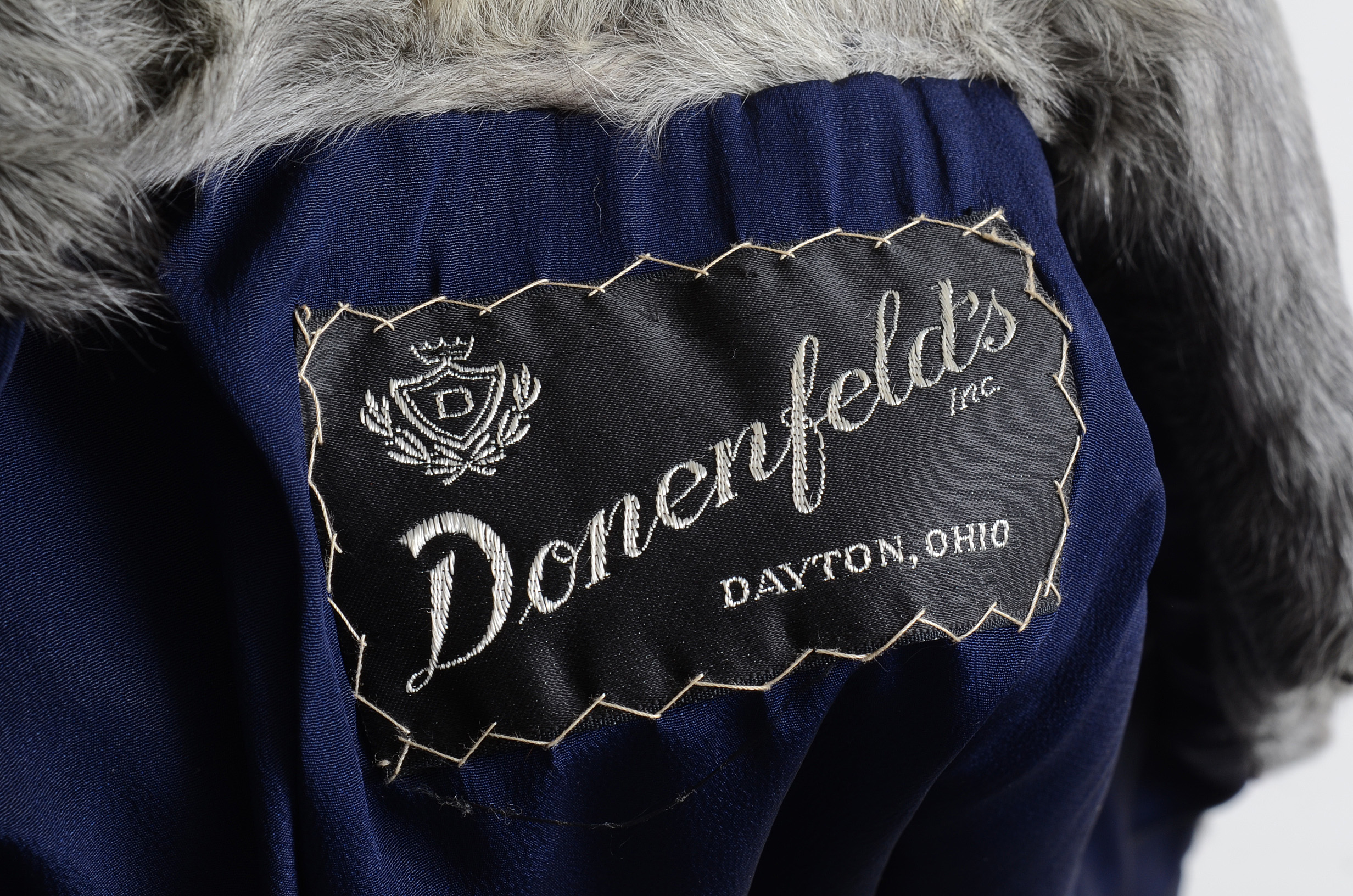 1950s Vintage Donenfeld's Goat Fur Cape