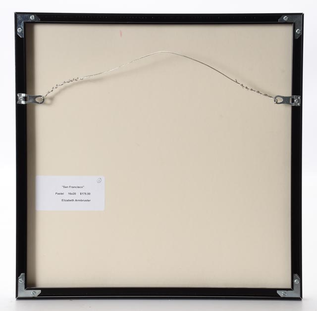 Elizabeth Armbruster Original Pastel Drawing "San Francisco"