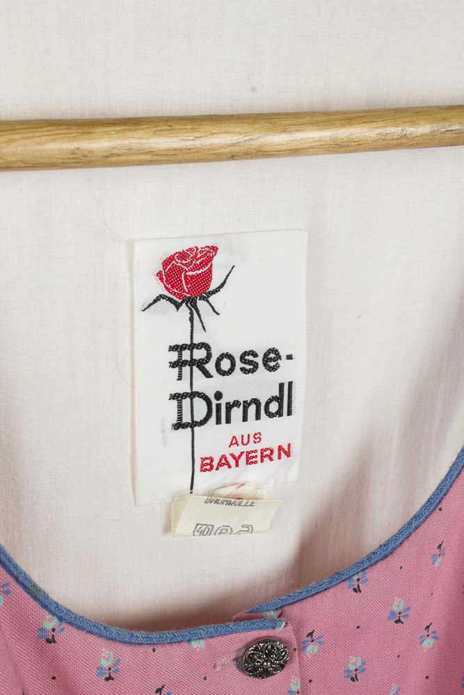 Vintage German Dirndl Dress