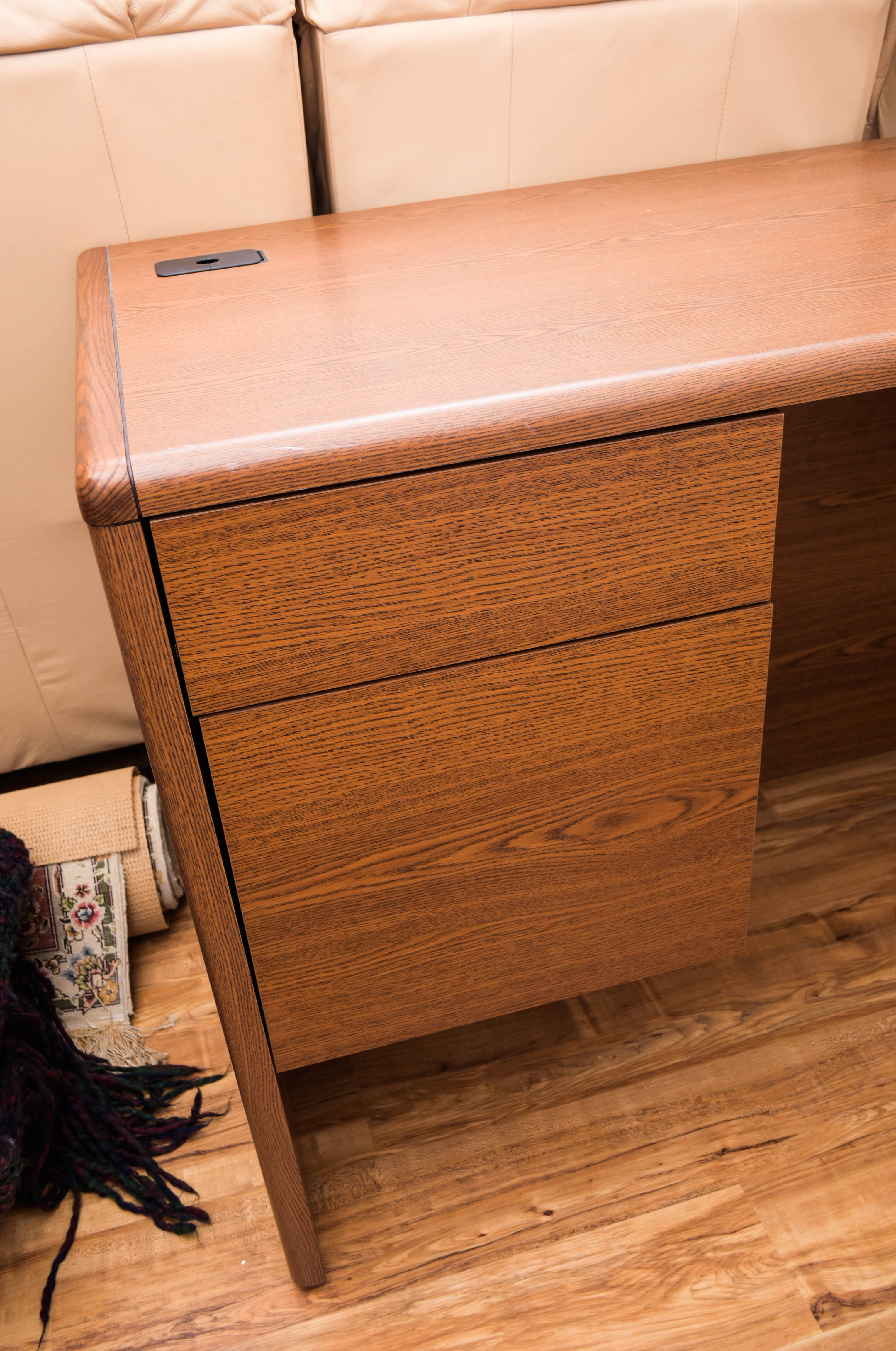 HON Desk and Drexel Chair