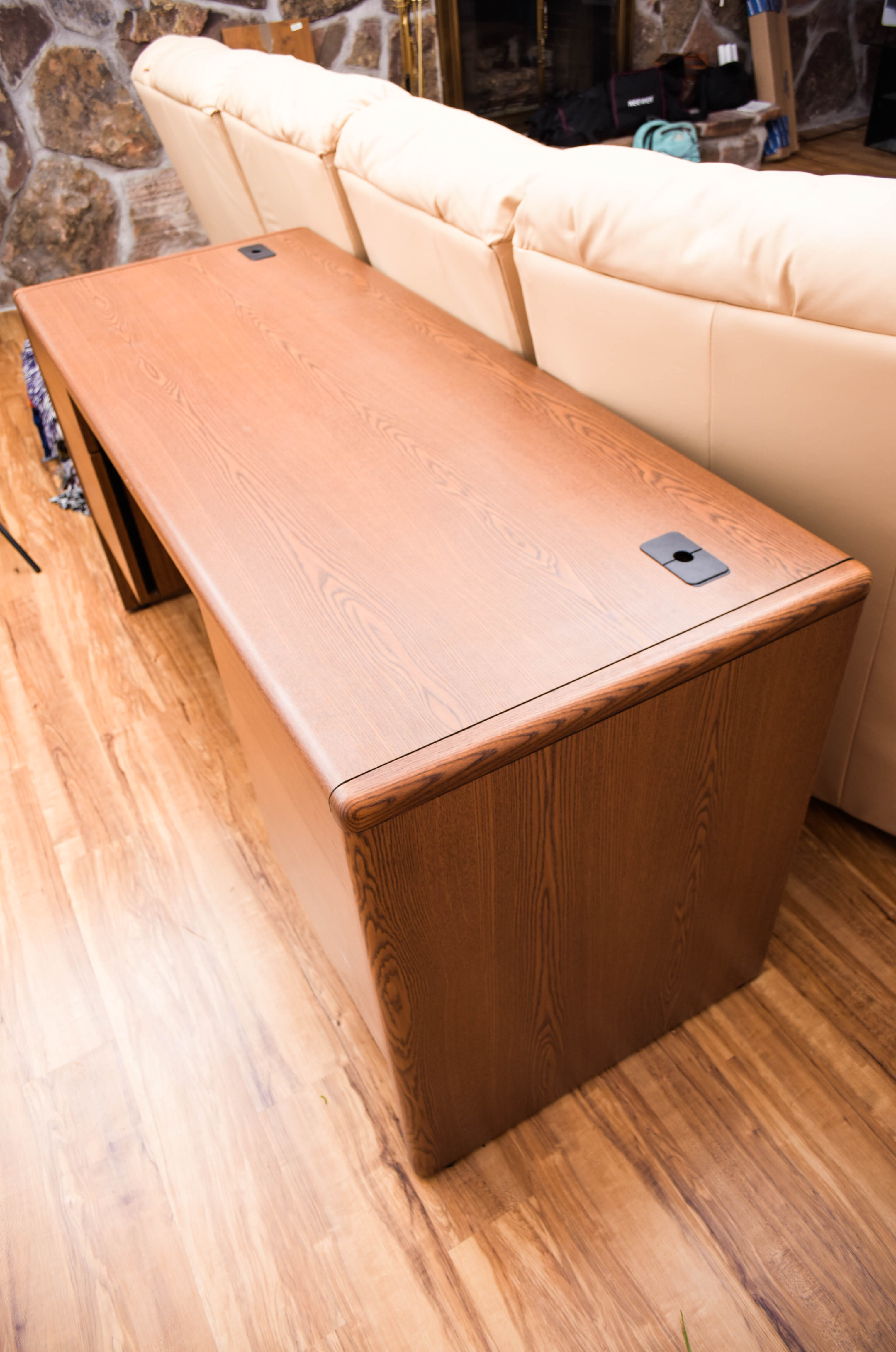 HON Desk and Drexel Chair