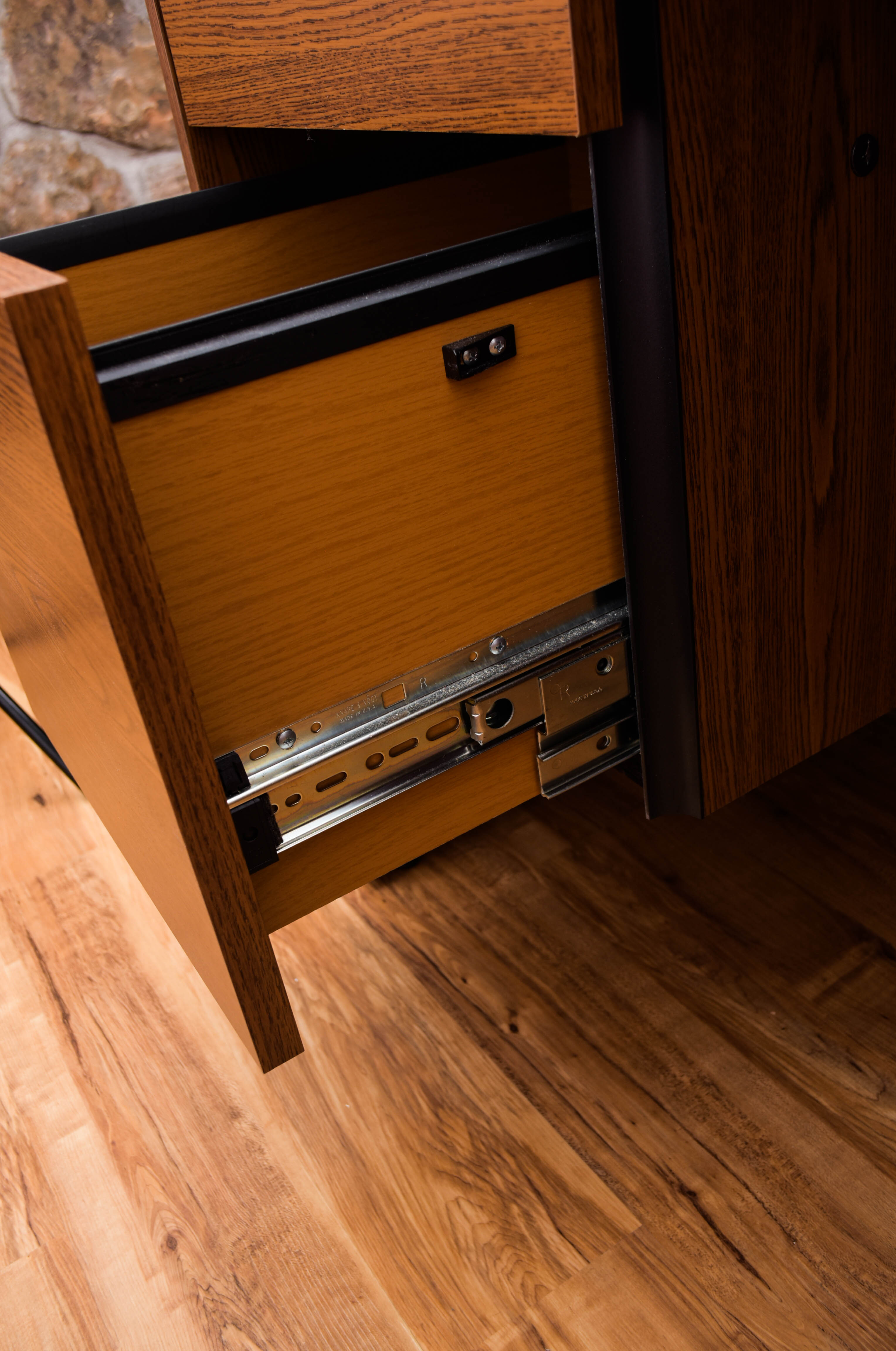 HON Desk and Drexel Chair