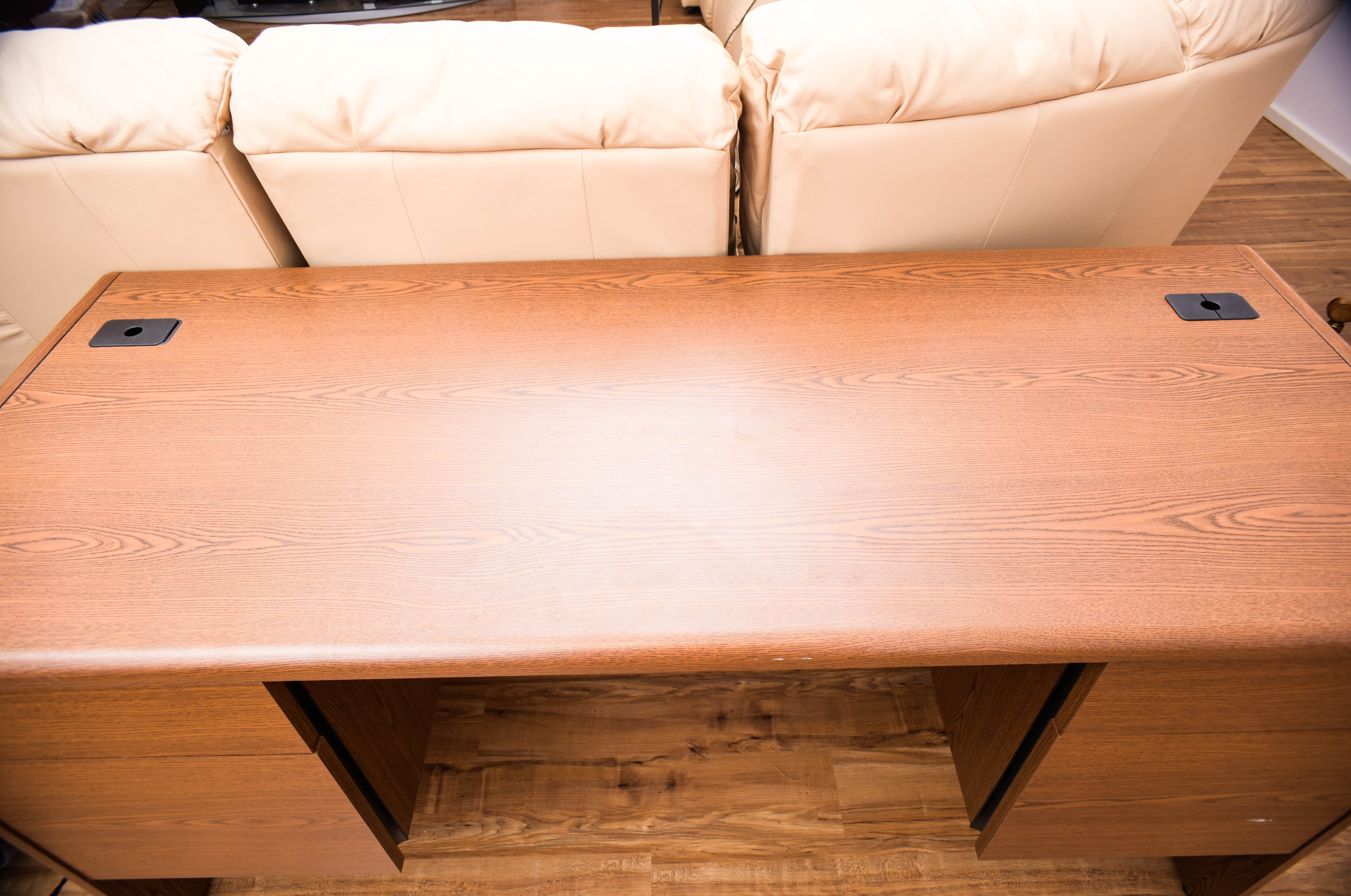 HON Desk and Drexel Chair