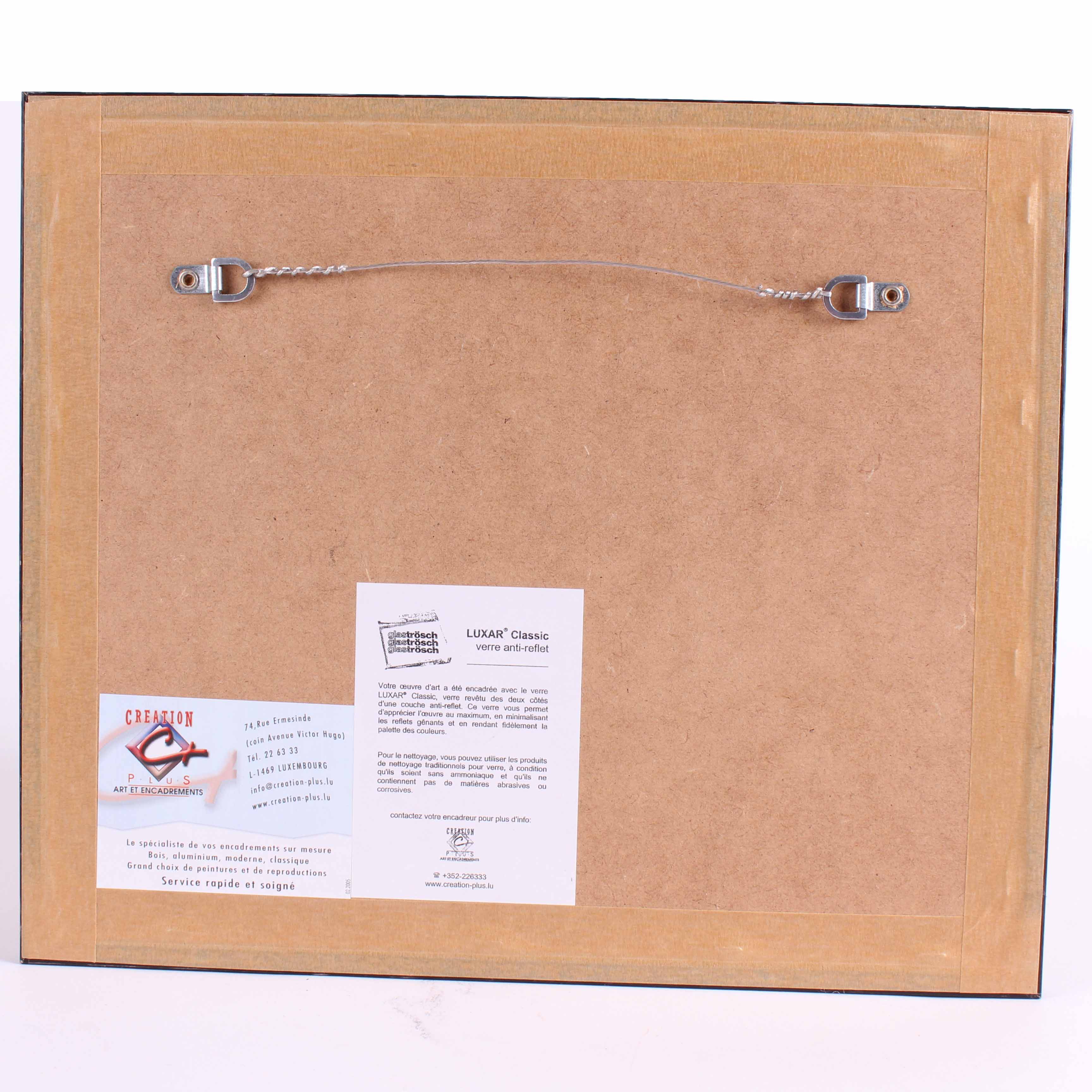 19th Century Luxemborg Map After 17th Century Original