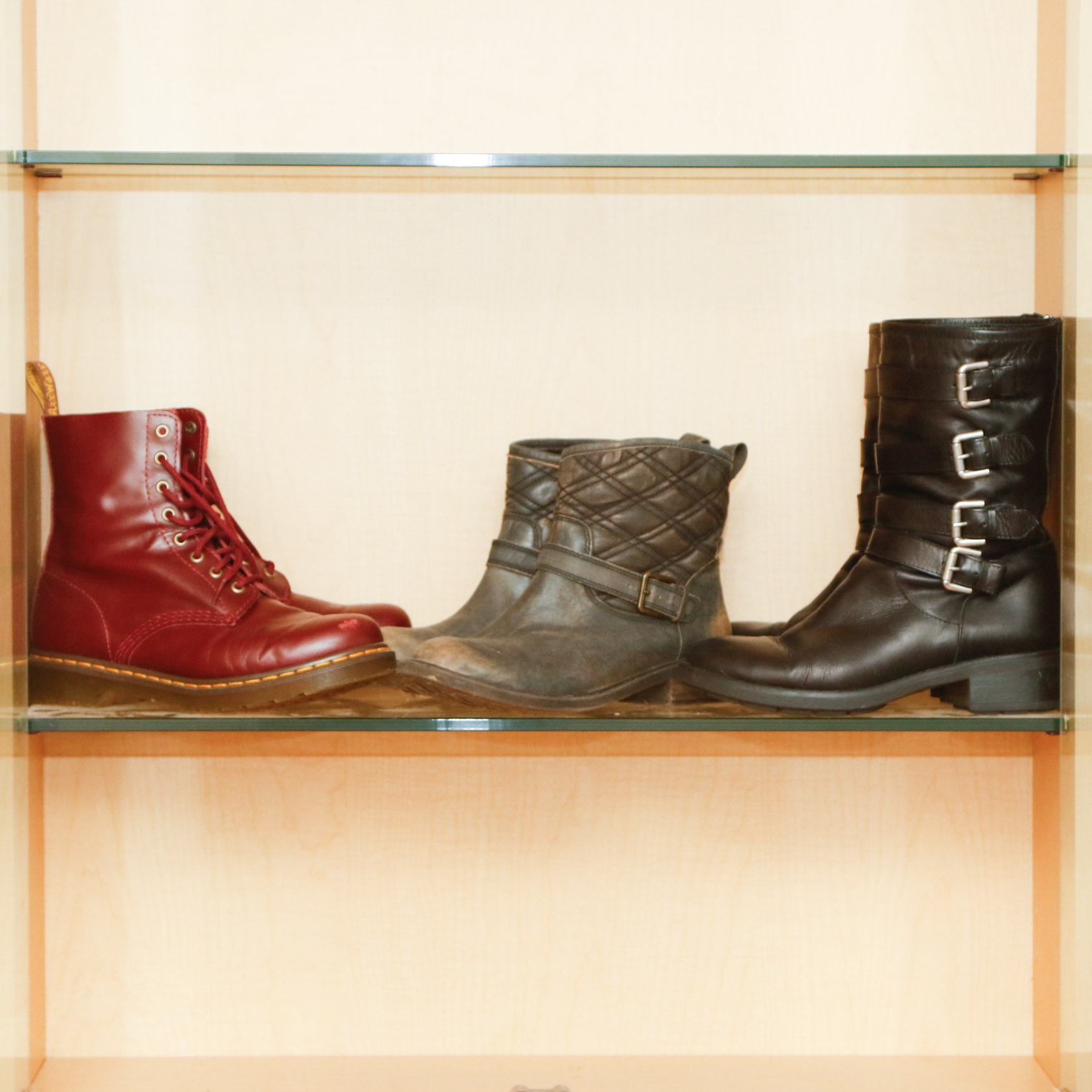 Three Pairs of Women's Boots, Size 9-9.5