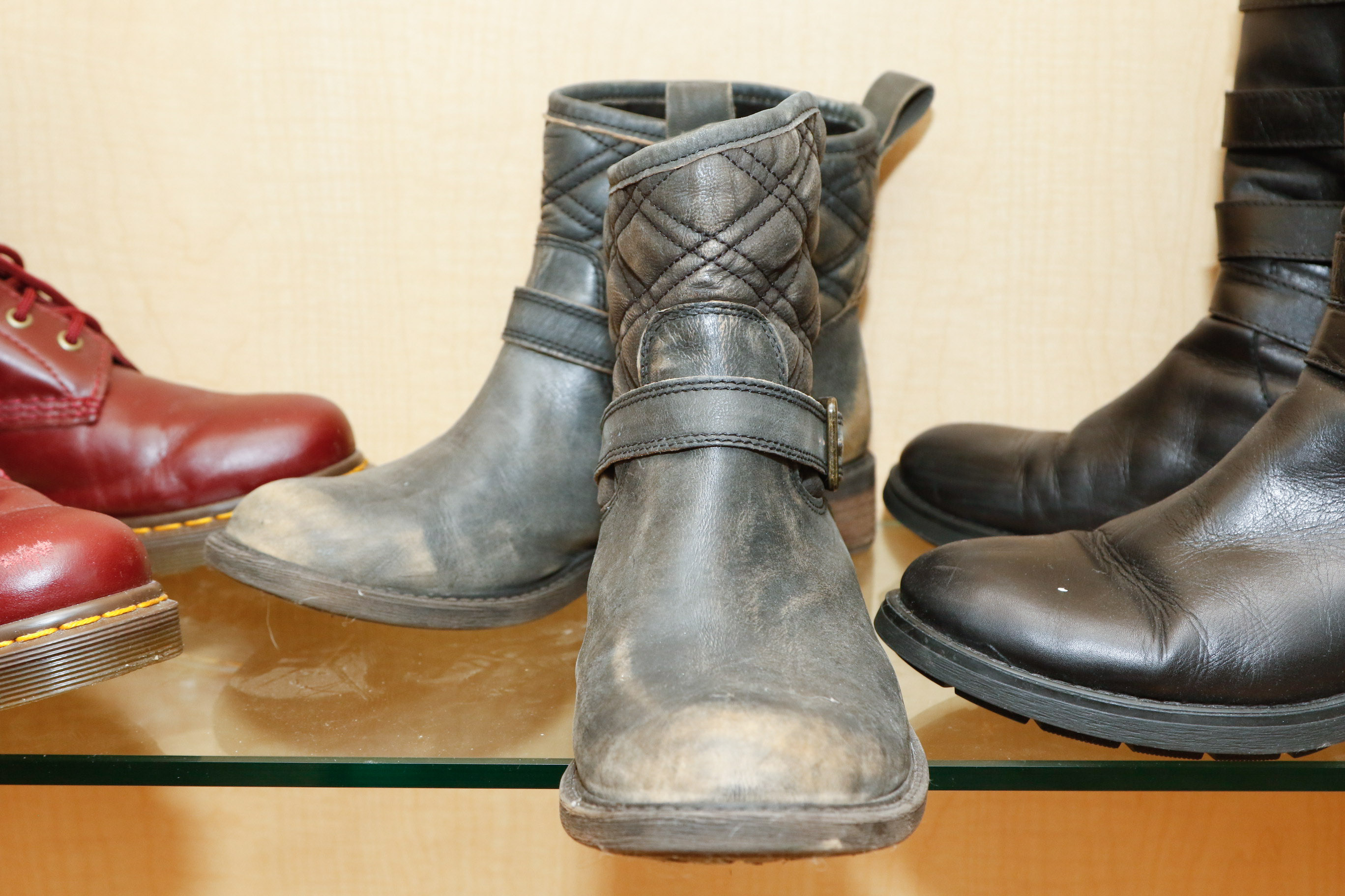 Three Pairs of Women's Boots, Size 9-9.5