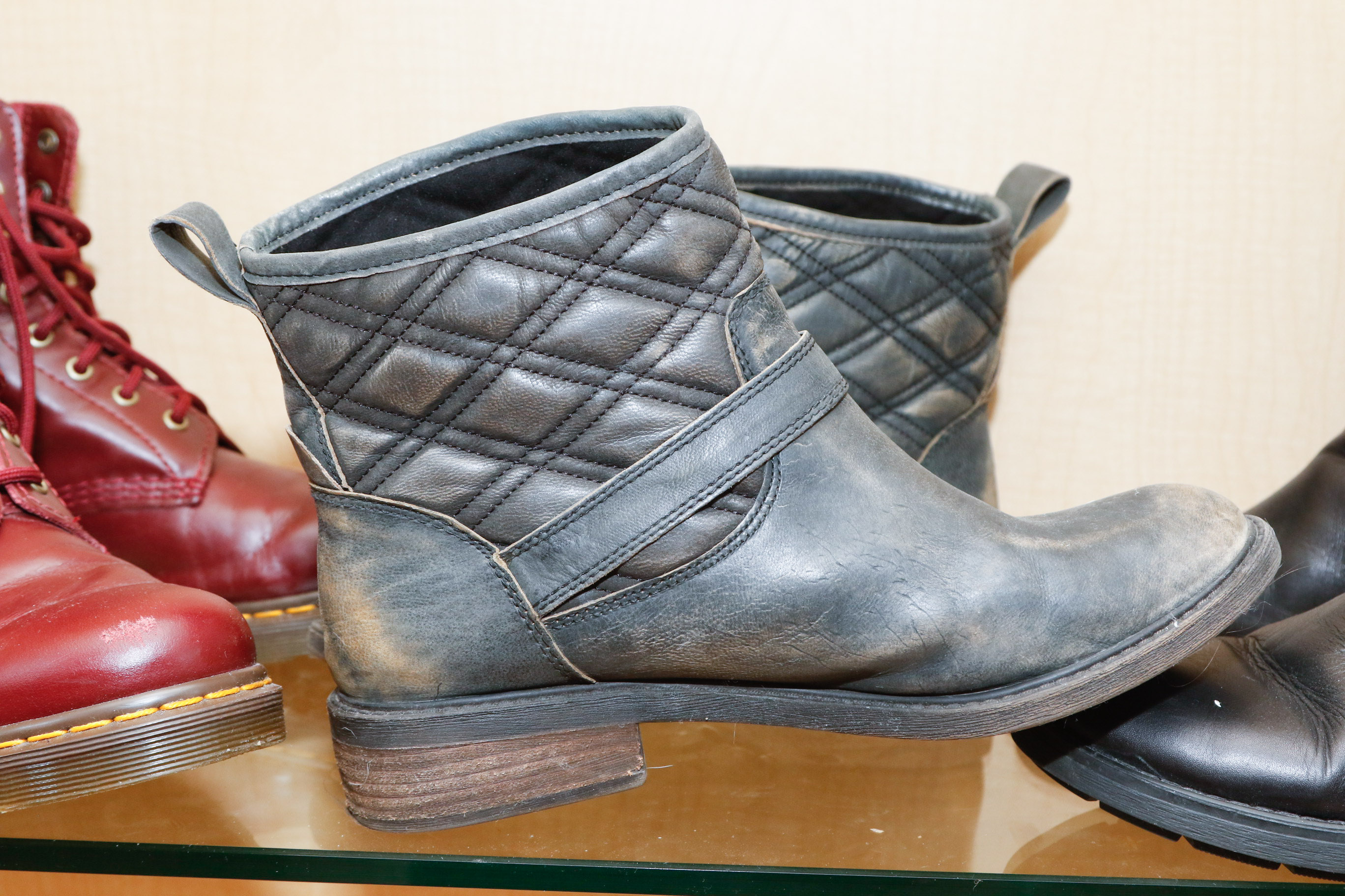 Three Pairs of Women's Boots, Size 9-9.5