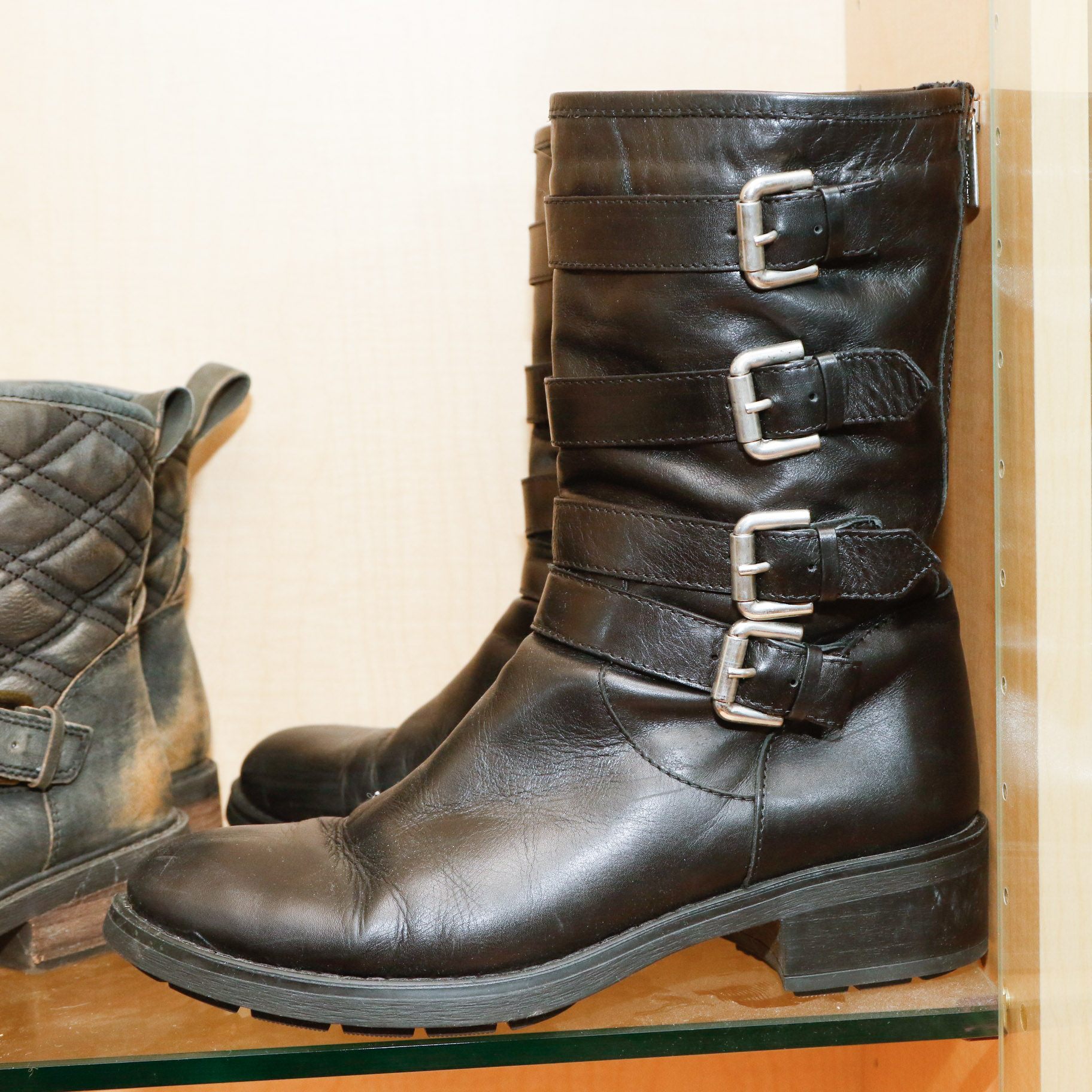 Three Pairs of Women's Boots, Size 9-9.5