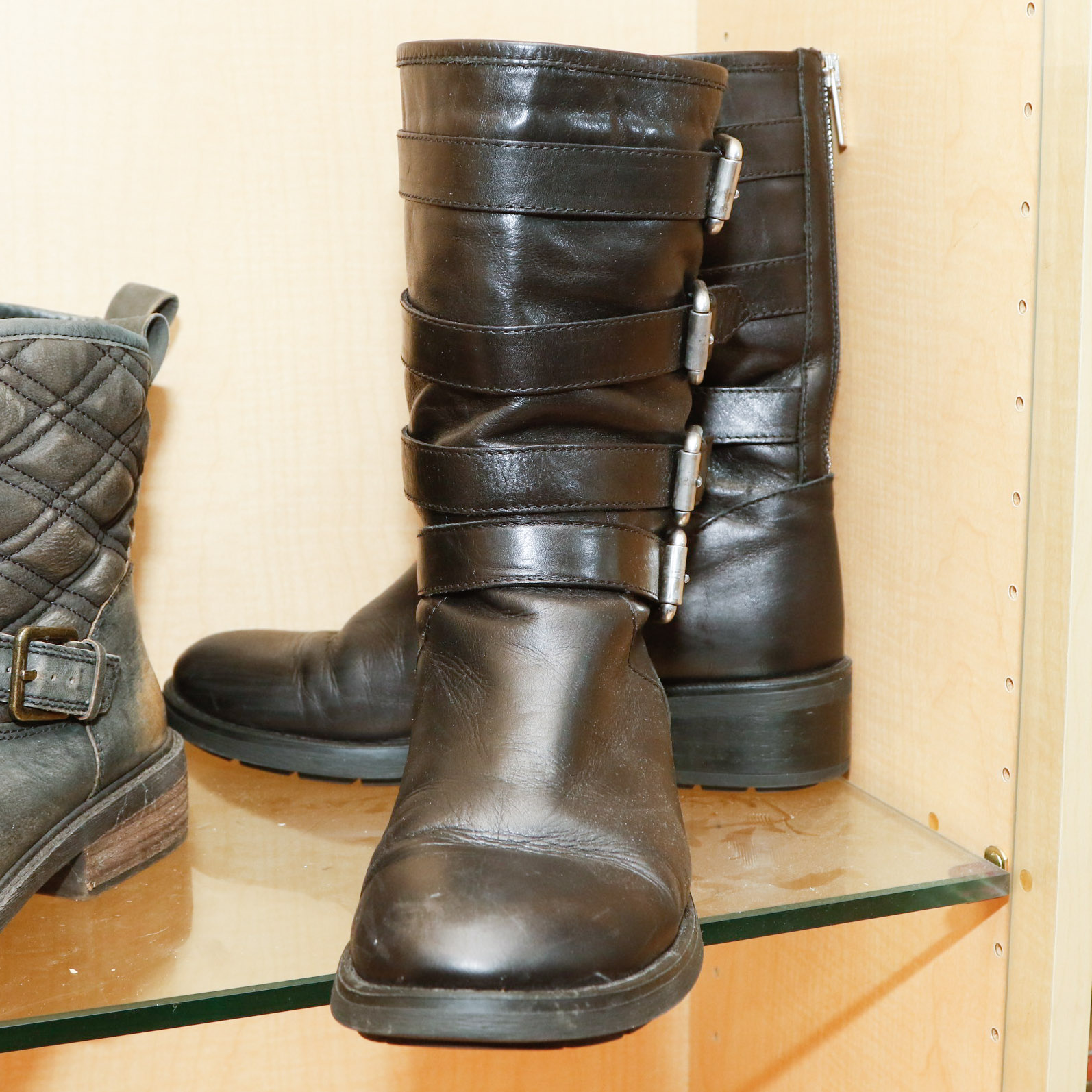 Three Pairs of Women's Boots, Size 9-9.5