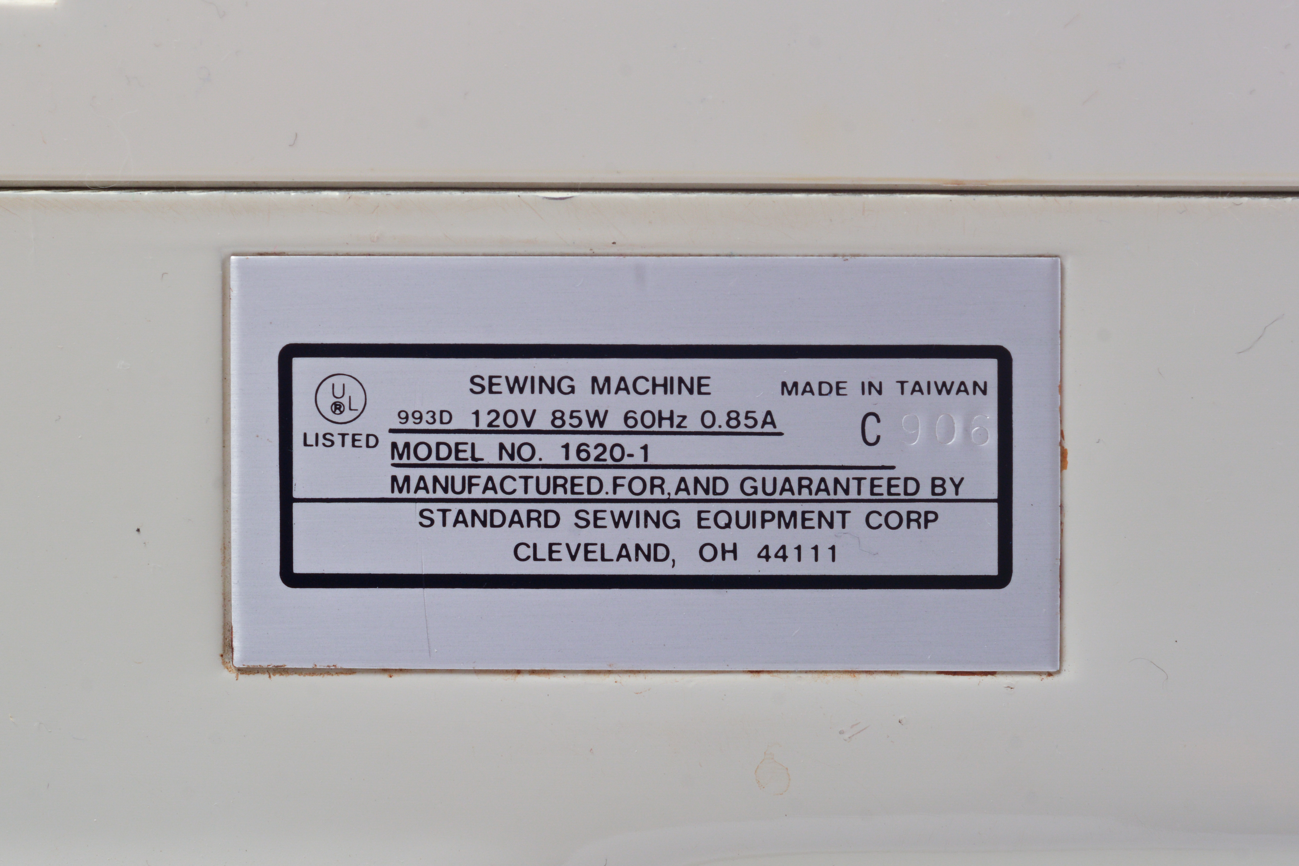 Vintage "White" Sewing Machine