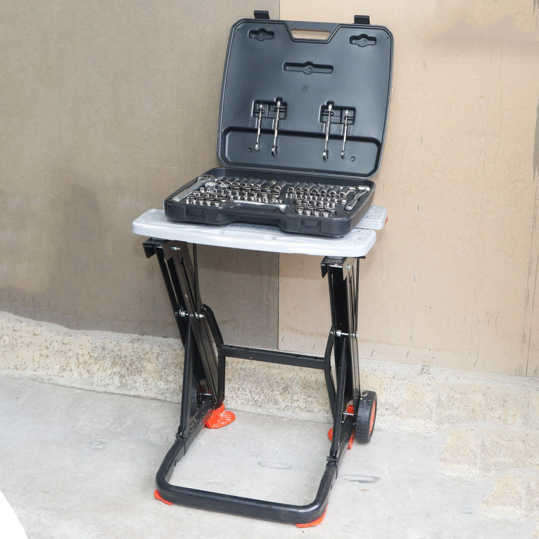 Black & Decker Workmate Portable Project Center and Craftsman 101 Pc. Socket Tool Set