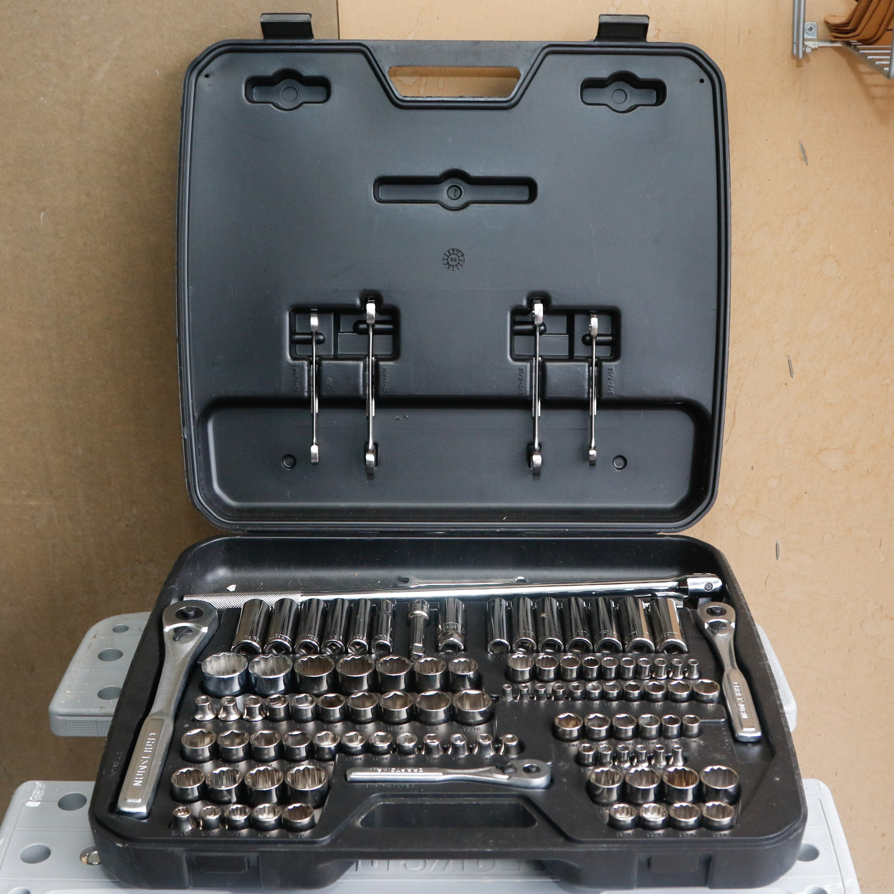 Black & Decker Workmate Portable Project Center and Craftsman 101 Pc. Socket Tool Set