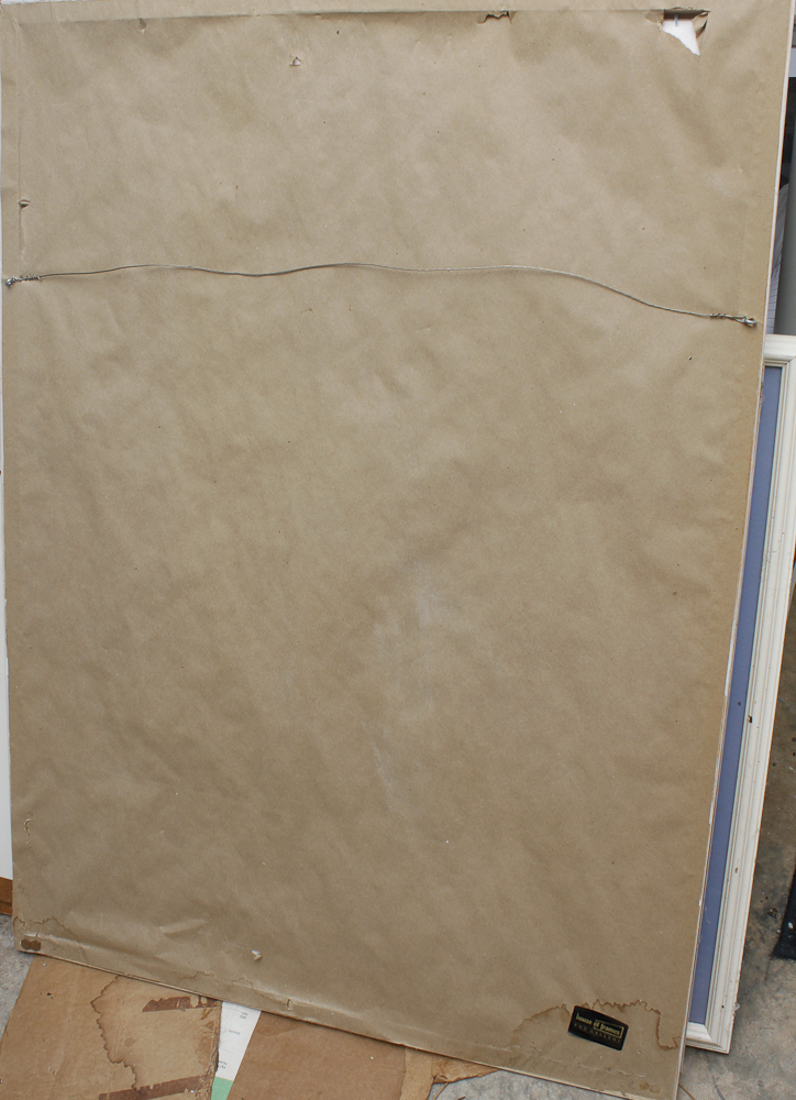 Framed Photo Offset Lithograph of "Seabreeze" by Anne Ormsby