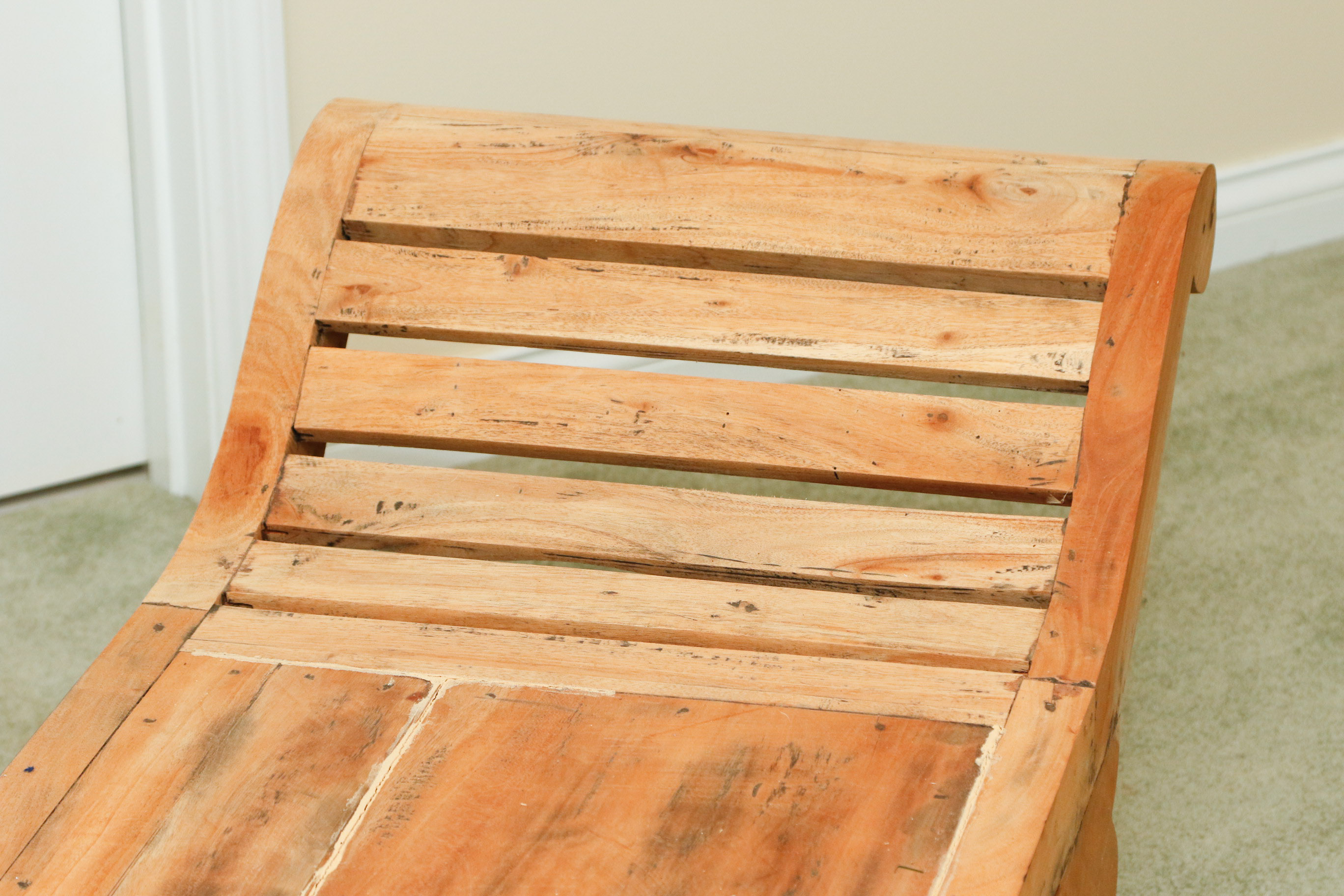 Victorian Style Divan or Day Bed Wooden Frame