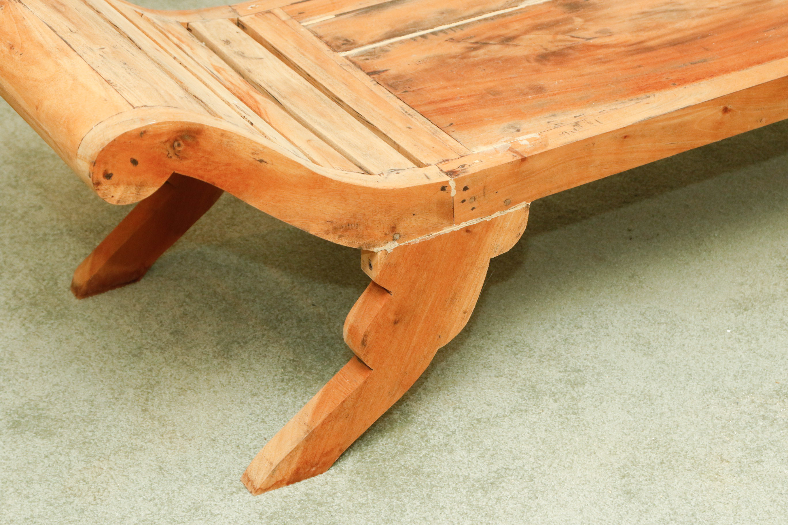 Victorian Style Divan or Day Bed Wooden Frame