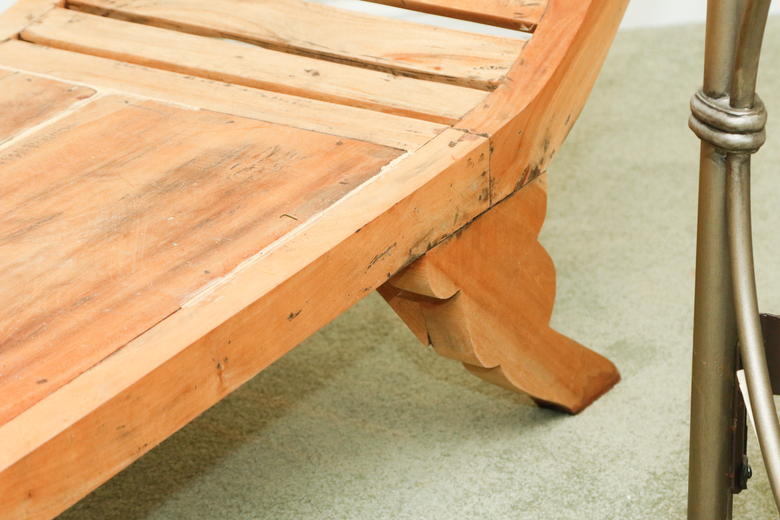 Victorian Style Divan or Day Bed Wooden Frame