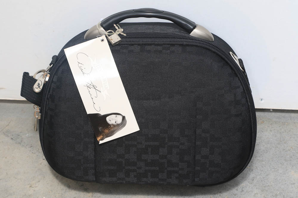 Set of Diane Gilman Black Luggage