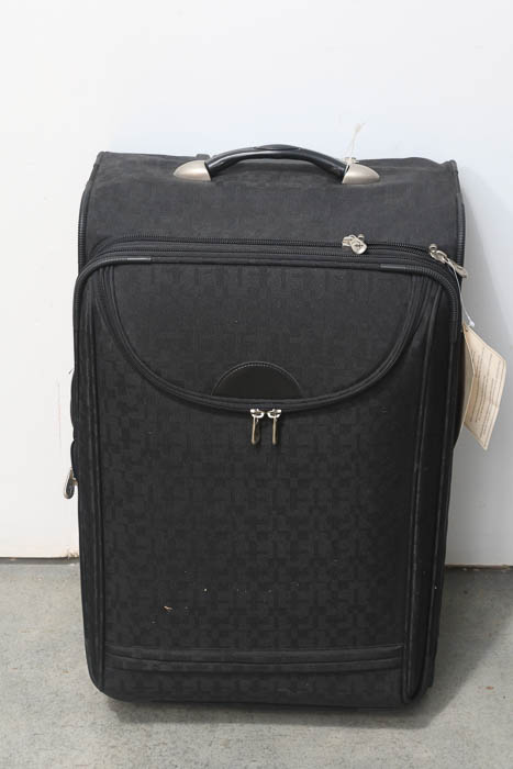 Set of Diane Gilman Black Luggage