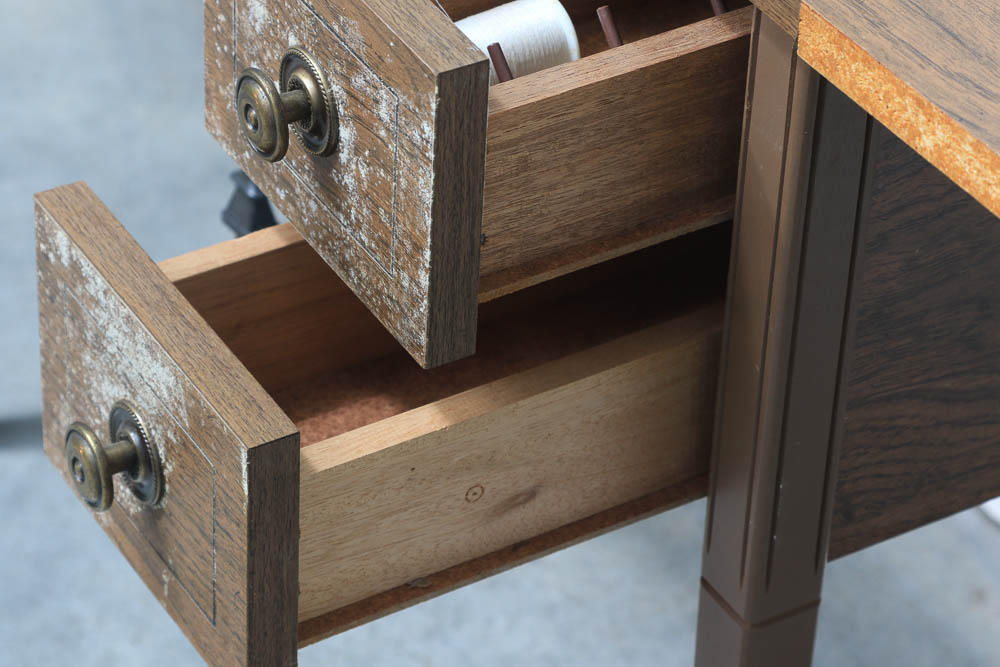 Vintage Kenmore Sewing Machine in Sewing Table