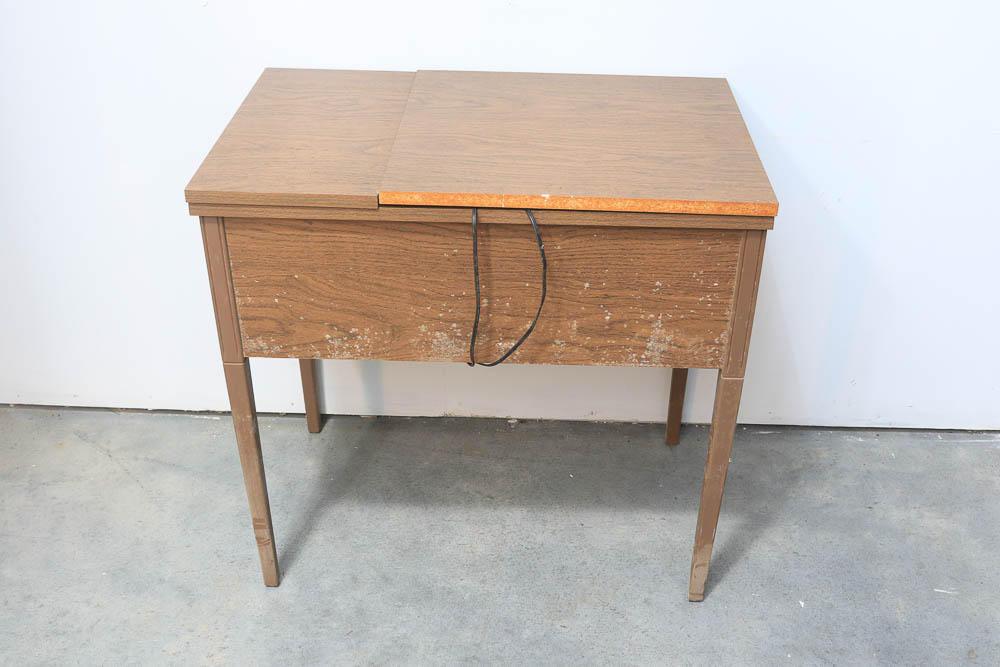 Vintage Kenmore Sewing Machine in Sewing Table