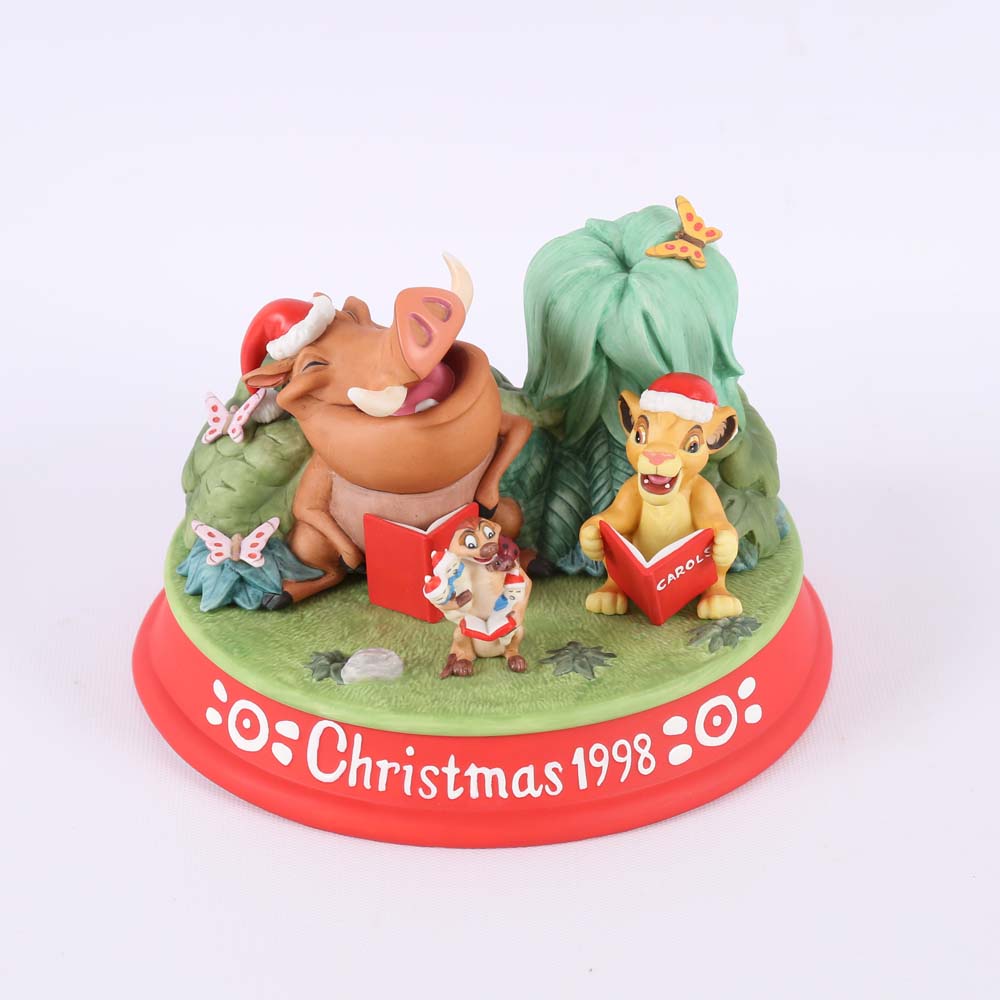 Disney's 1998 "Jungle Bells " Limited Edition Figurine